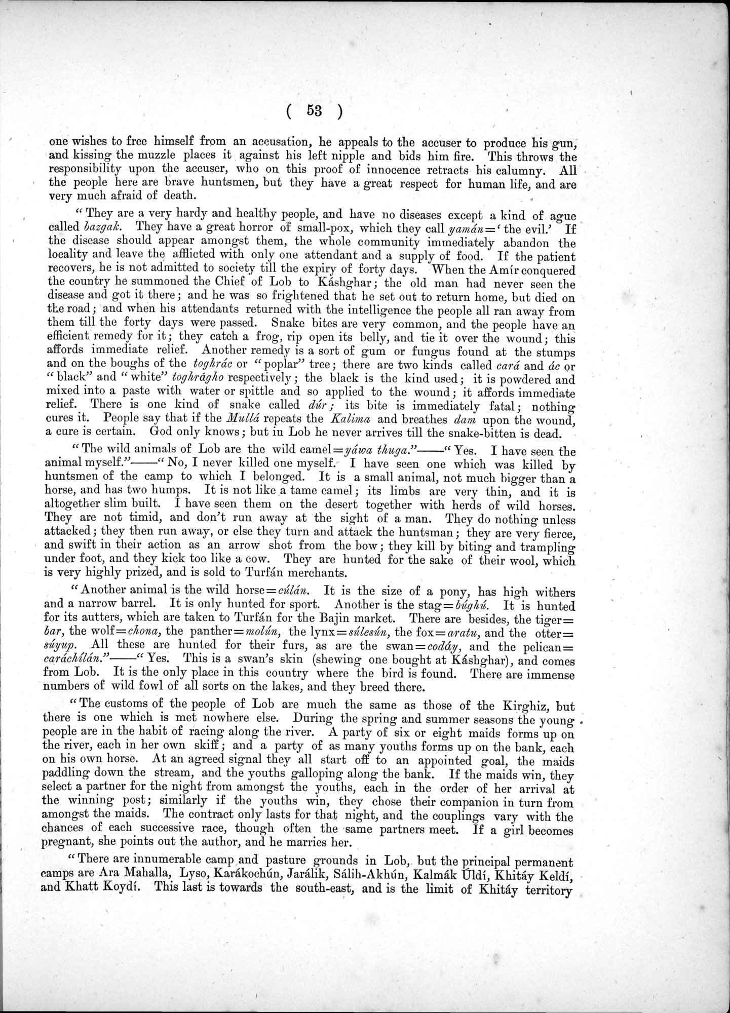 Report of a Mission to Yarkund in 1873 : vol.1 / Page 93 (Grayscale High Resolution Image)