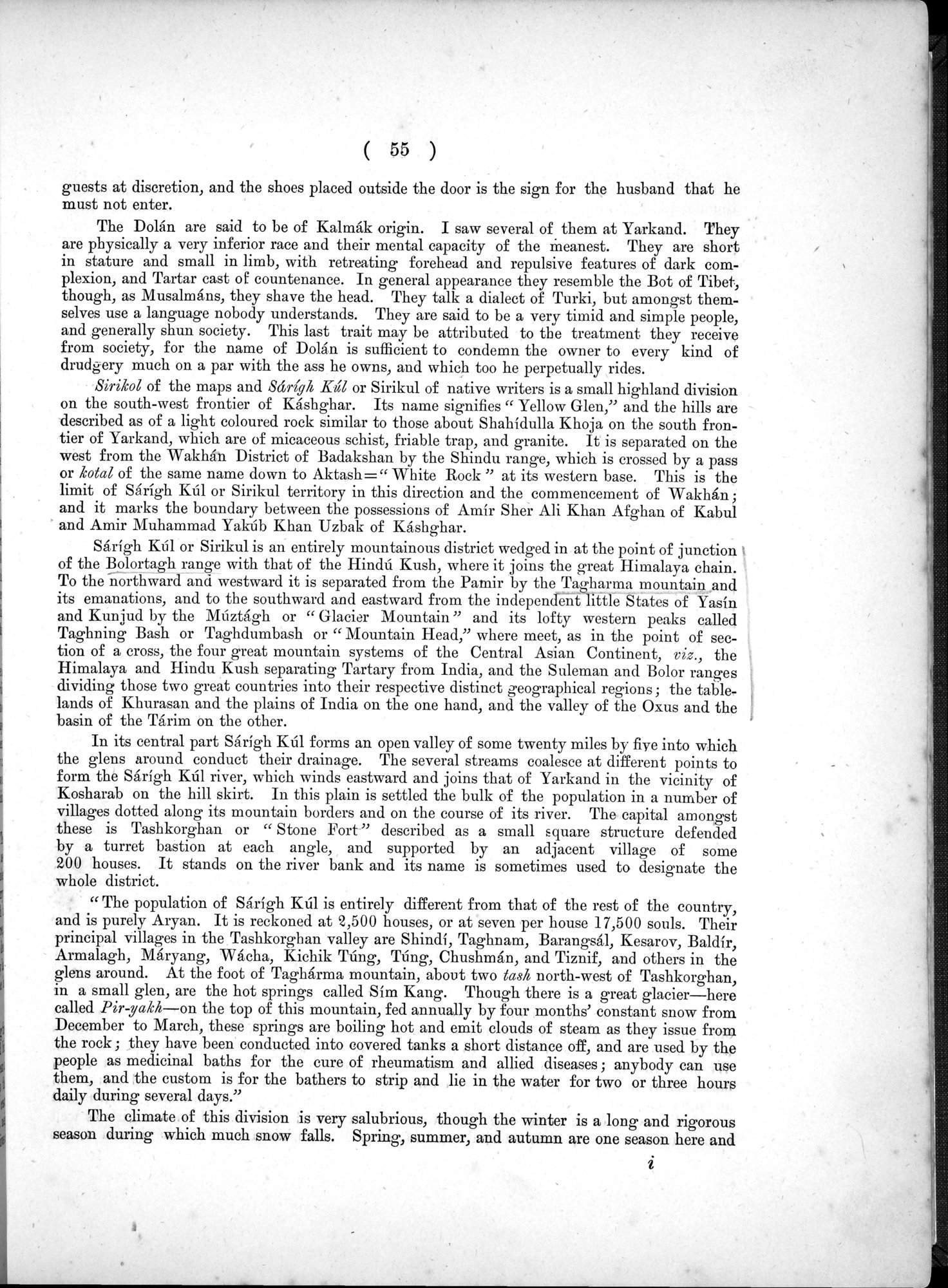 Report of a Mission to Yarkund in 1873 : vol.1 / Page 95 (Grayscale High Resolution Image)