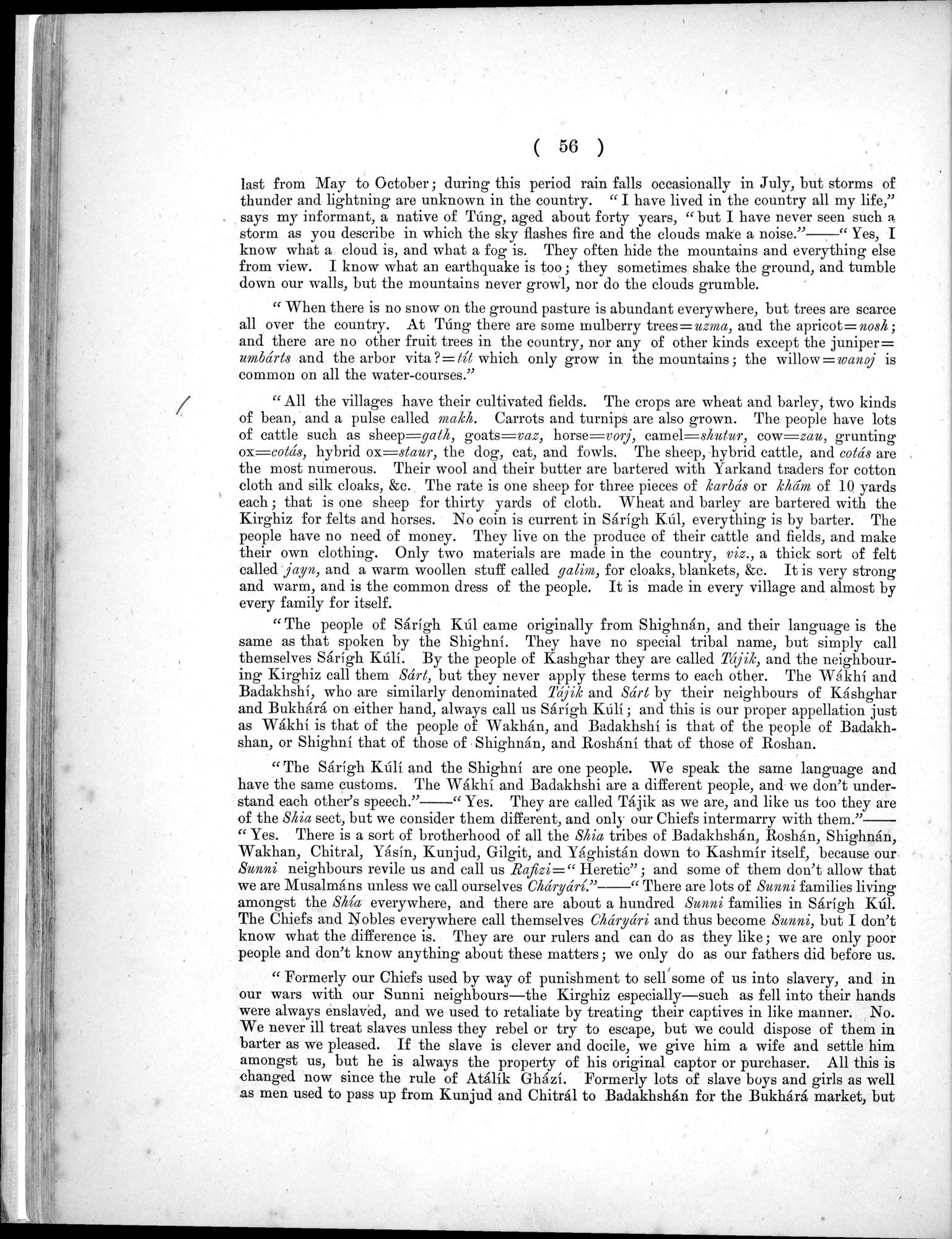 Report of a Mission to Yarkund in 1873 : vol.1 / Page 96 (Grayscale High Resolution Image)