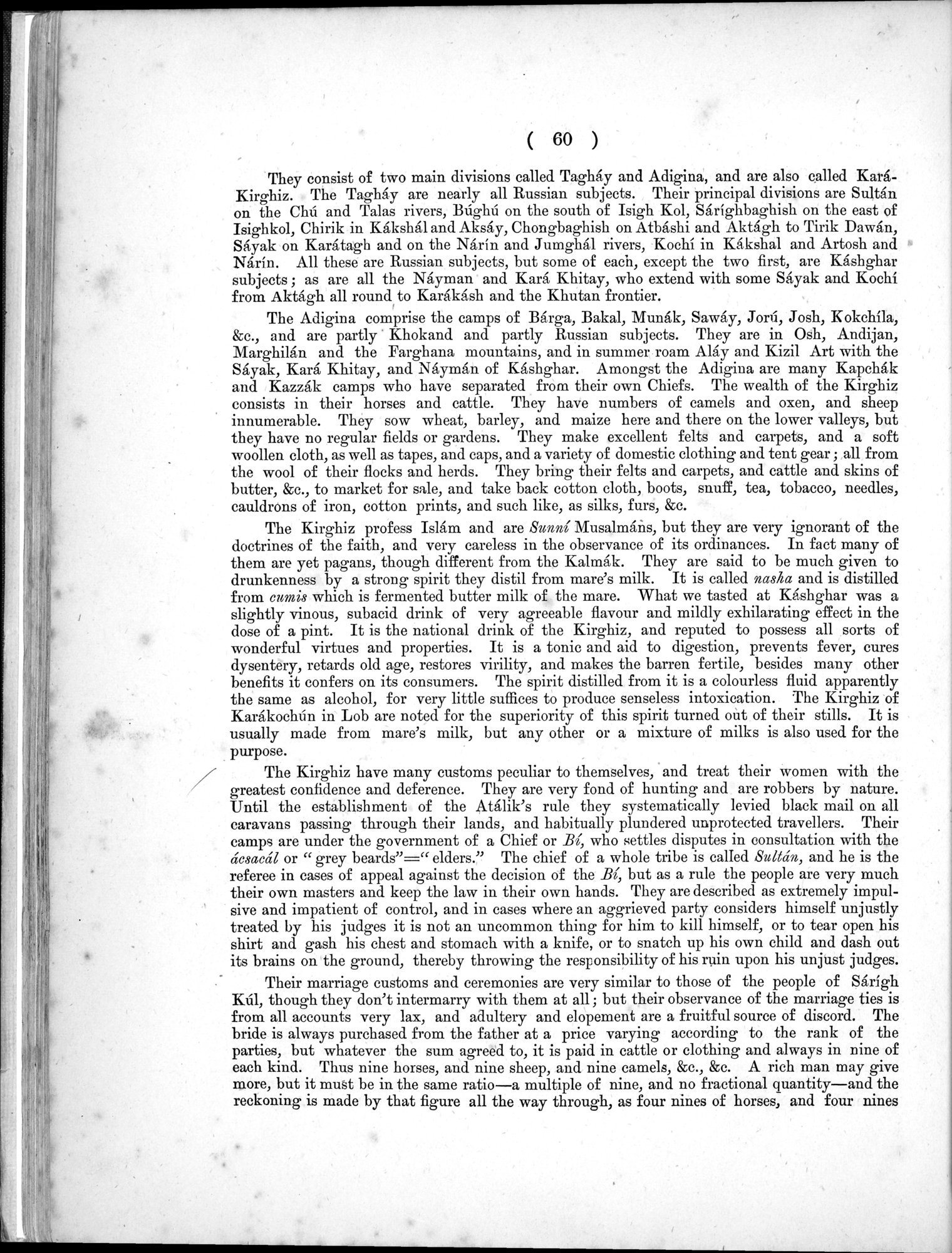 Report of a Mission to Yarkund in 1873 : vol.1 / Page 102 (Grayscale High Resolution Image)