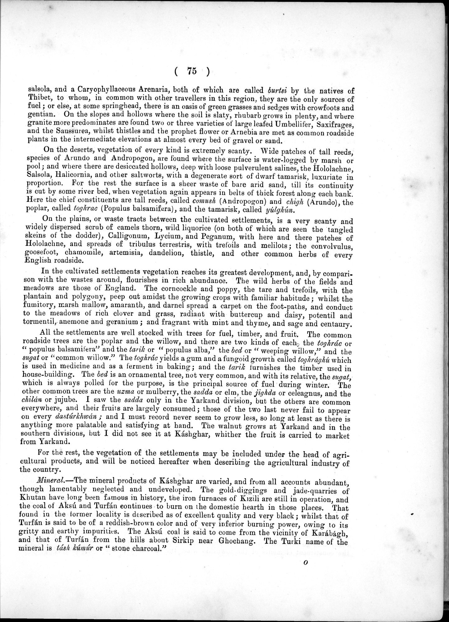 Report of a Mission to Yarkund in 1873 : vol.1 / Page 123 (Grayscale High Resolution Image)