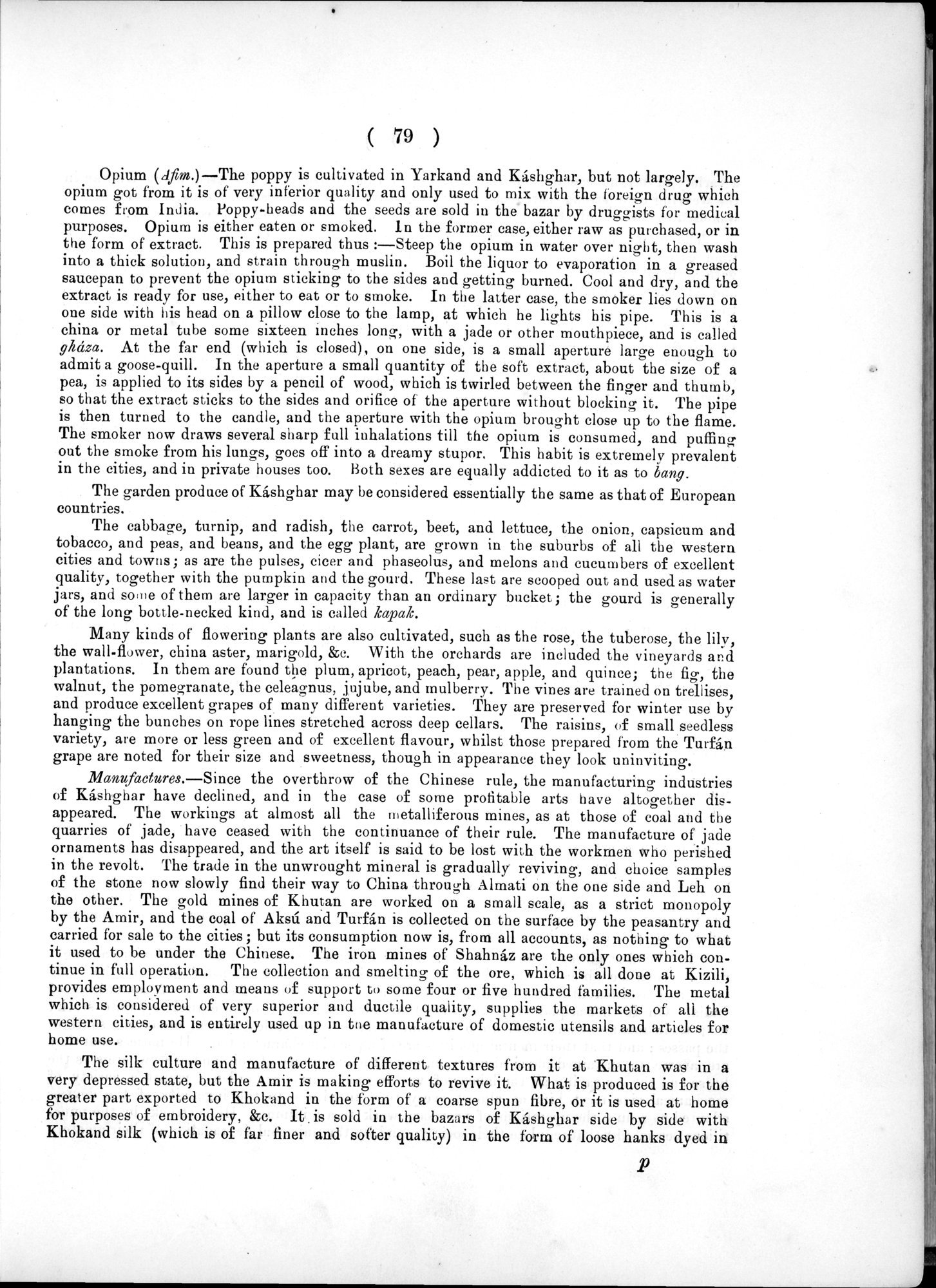 Report of a Mission to Yarkund in 1873 : vol.1 / Page 127 (Grayscale High Resolution Image)