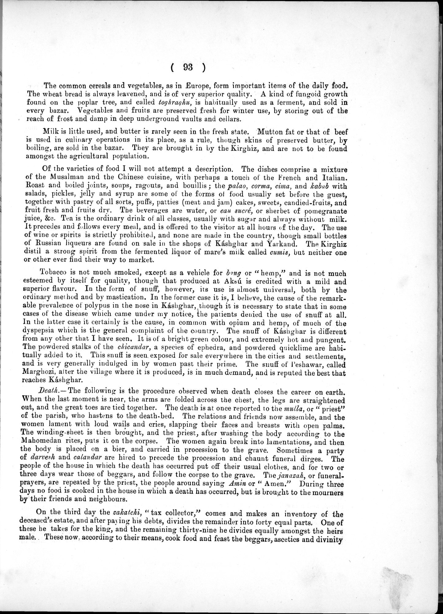 Report of a Mission to Yarkund in 1873 : vol.1 / Page 145 (Grayscale High Resolution Image)
