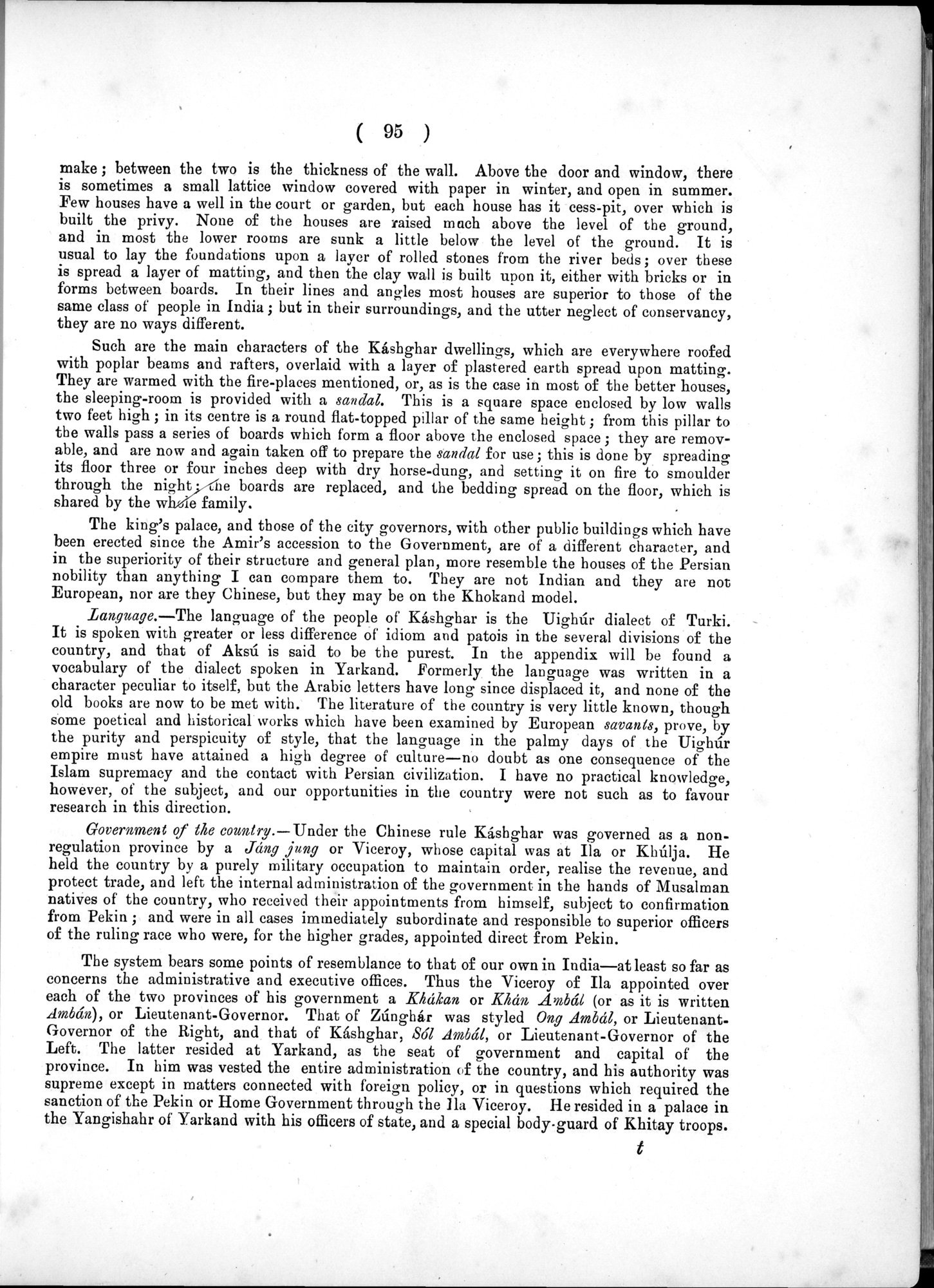 Report of a Mission to Yarkund in 1873 : vol.1 / Page 149 (Grayscale High Resolution Image)