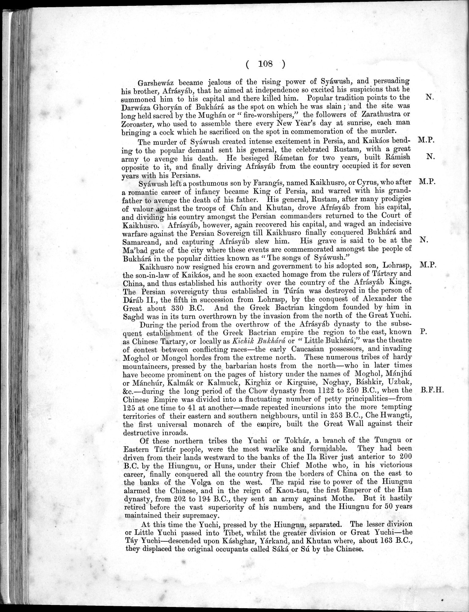 Report of a Mission to Yarkund in 1873 : vol.1 / Page 166 (Grayscale High Resolution Image)