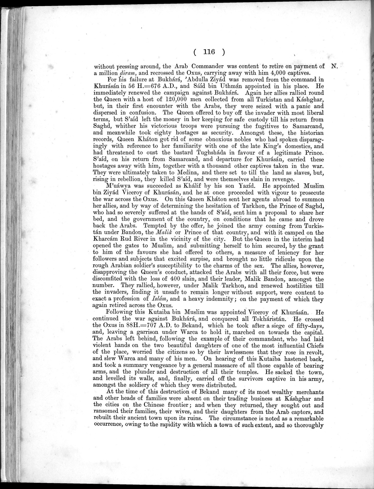 Report of a Mission to Yarkund in 1873 : vol.1 / Page 176 (Grayscale High Resolution Image)
