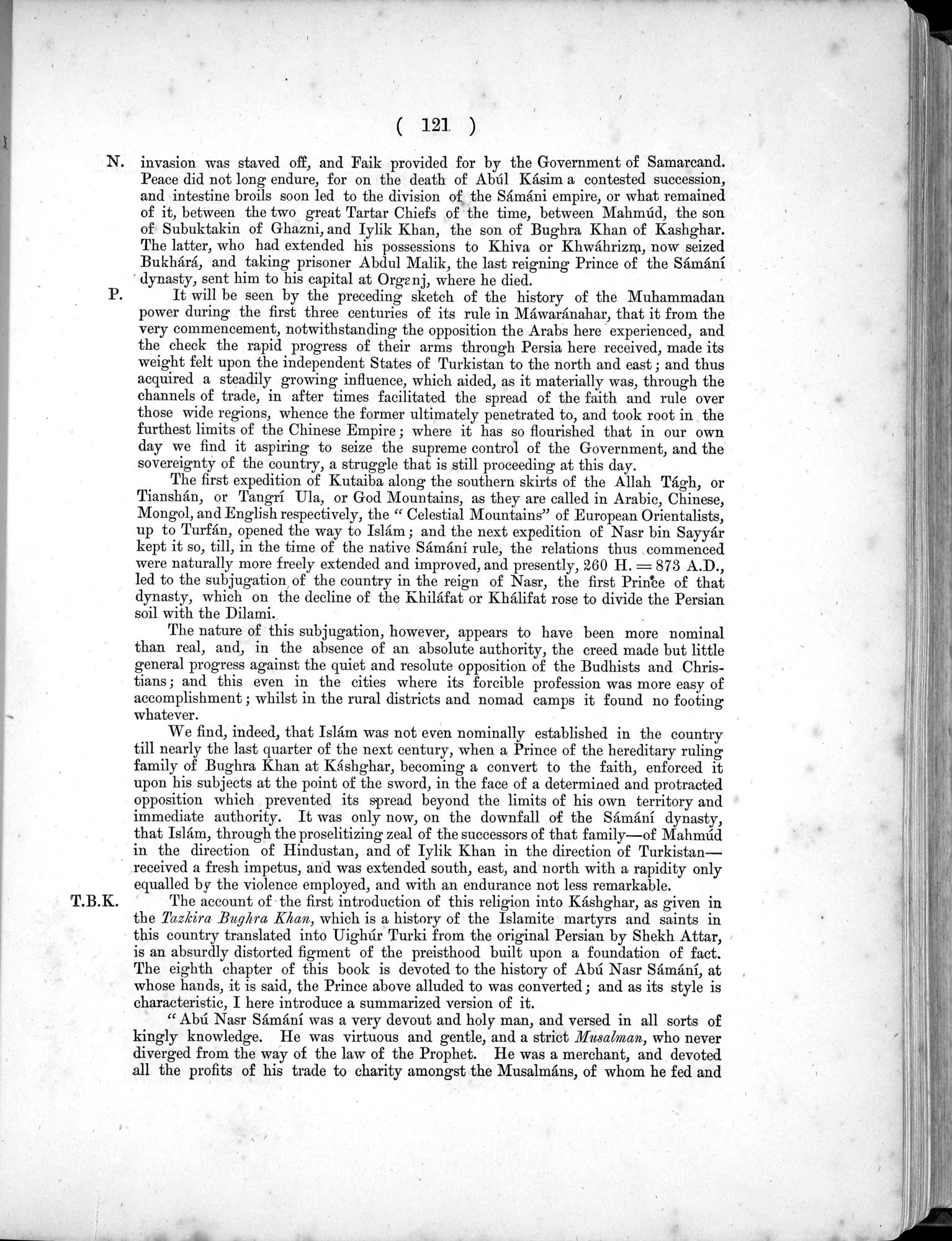 Report of a Mission to Yarkund in 1873 : vol.1 / Page 183 (Grayscale High Resolution Image)