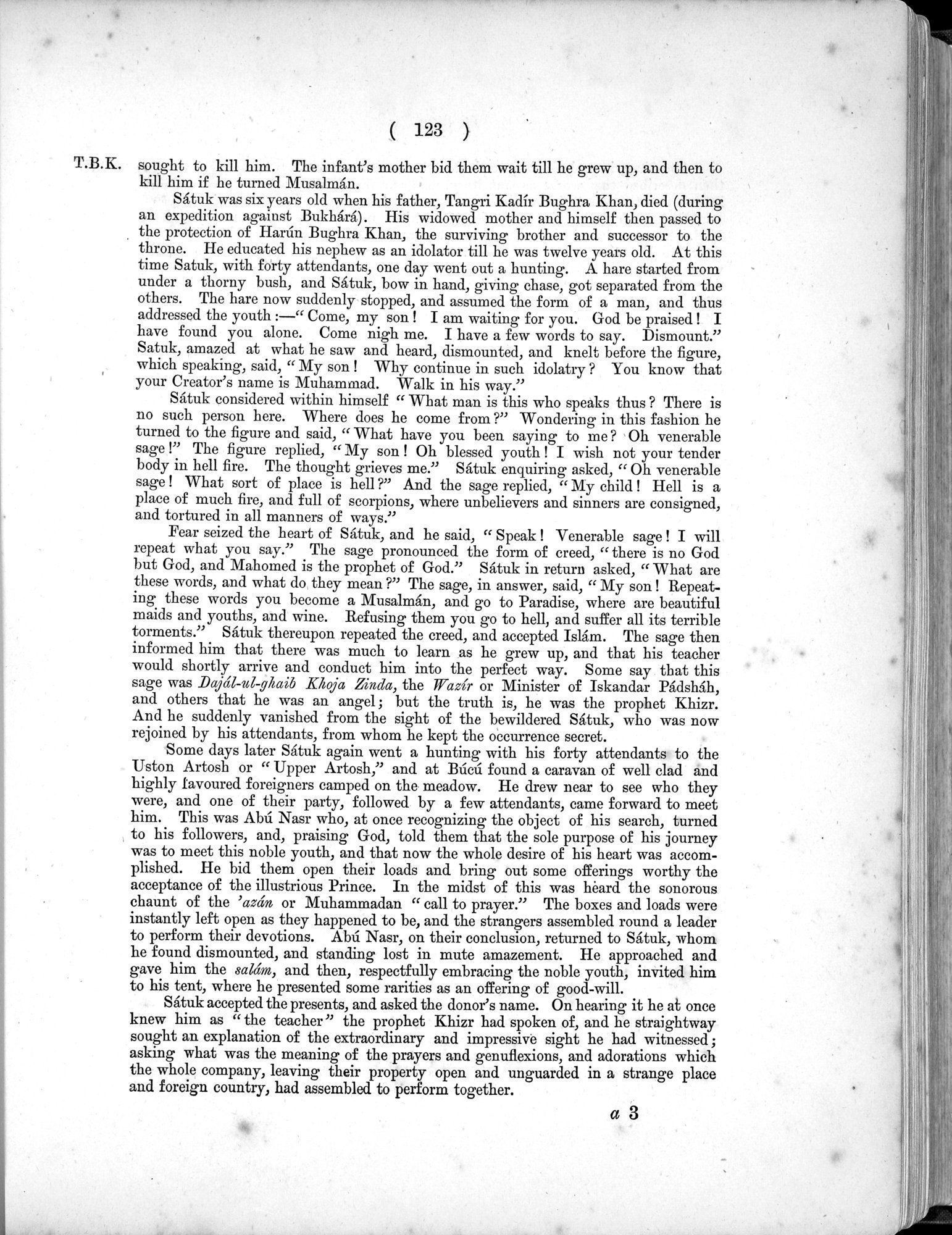 Report of a Mission to Yarkund in 1873 : vol.1 / Page 187 (Grayscale High Resolution Image)