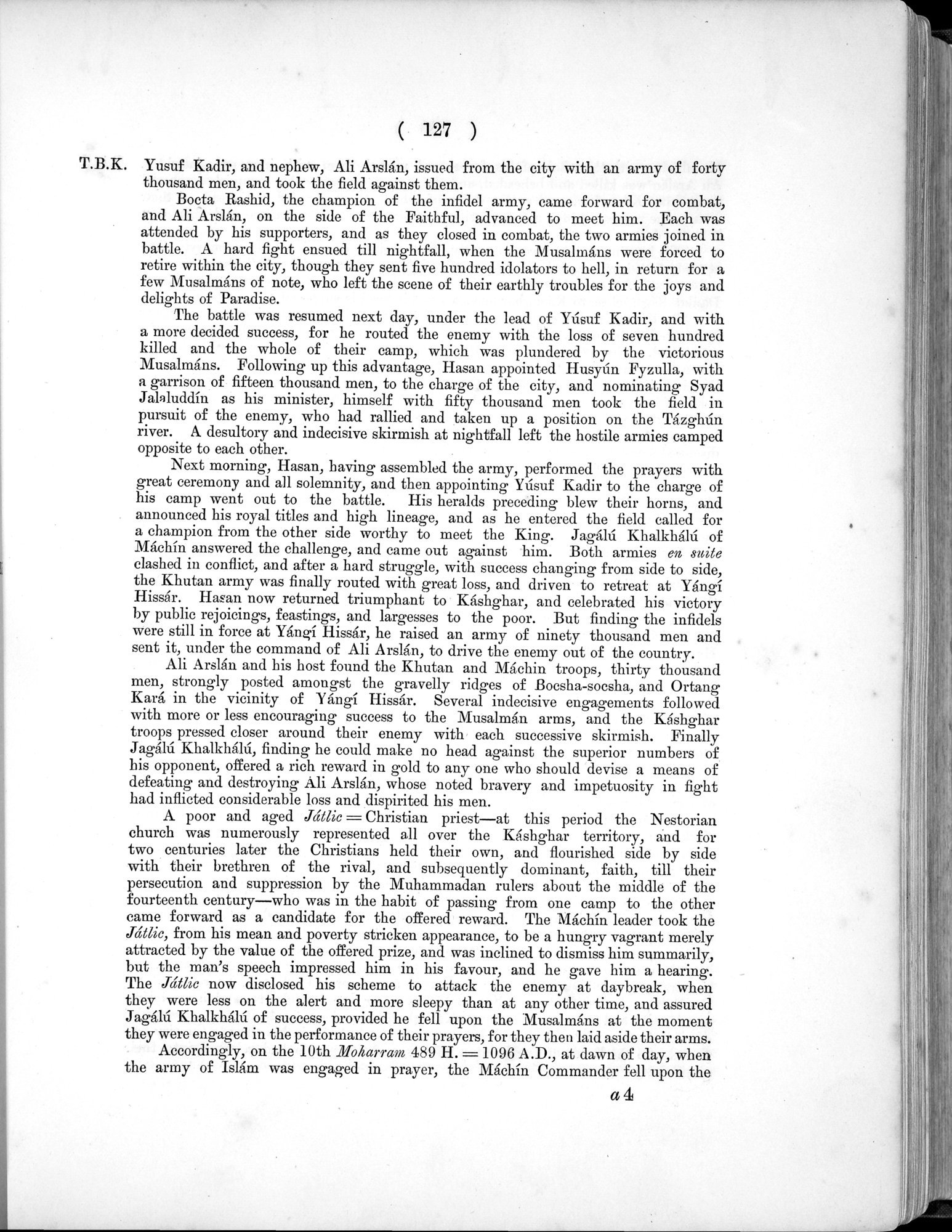 Report of a Mission to Yarkund in 1873 : vol.1 / Page 191 (Grayscale High Resolution Image)