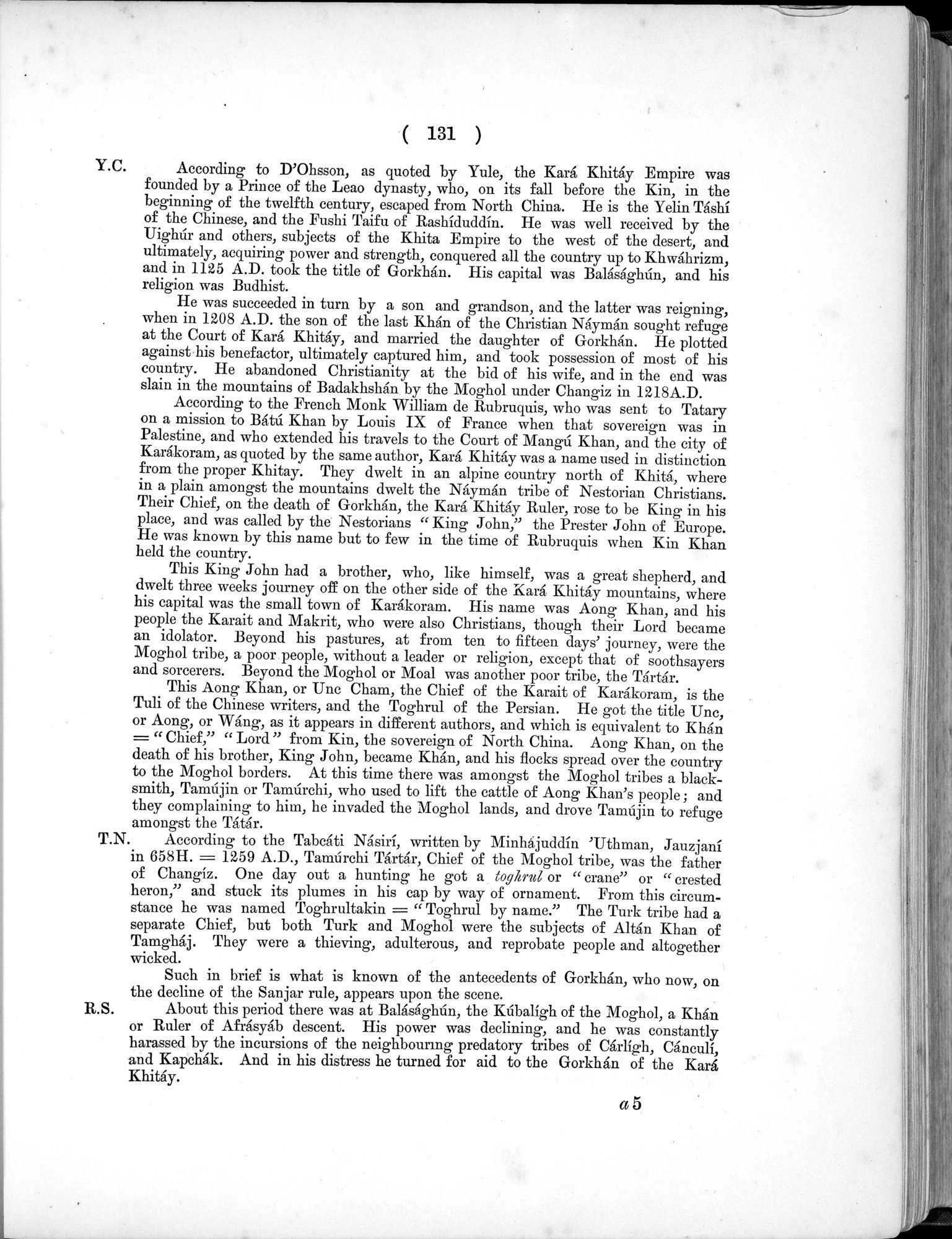 Report of a Mission to Yarkund in 1873 : vol.1 / Page 197 (Grayscale High Resolution Image)