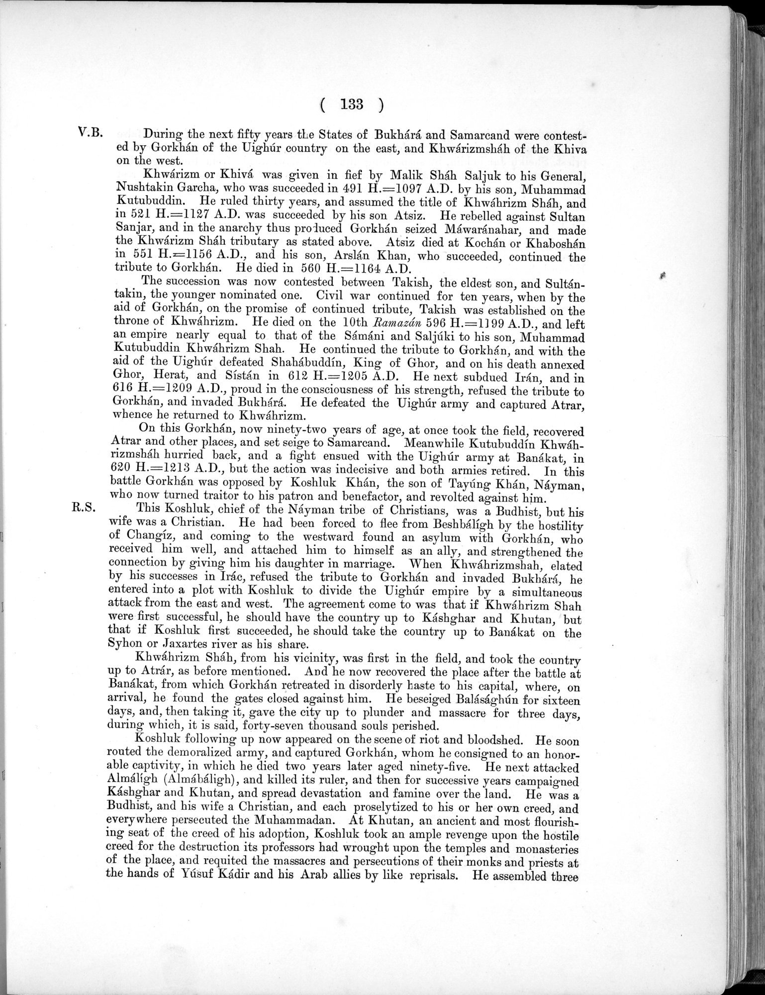 Report of a Mission to Yarkund in 1873 : vol.1 / Page 199 (Grayscale High Resolution Image)