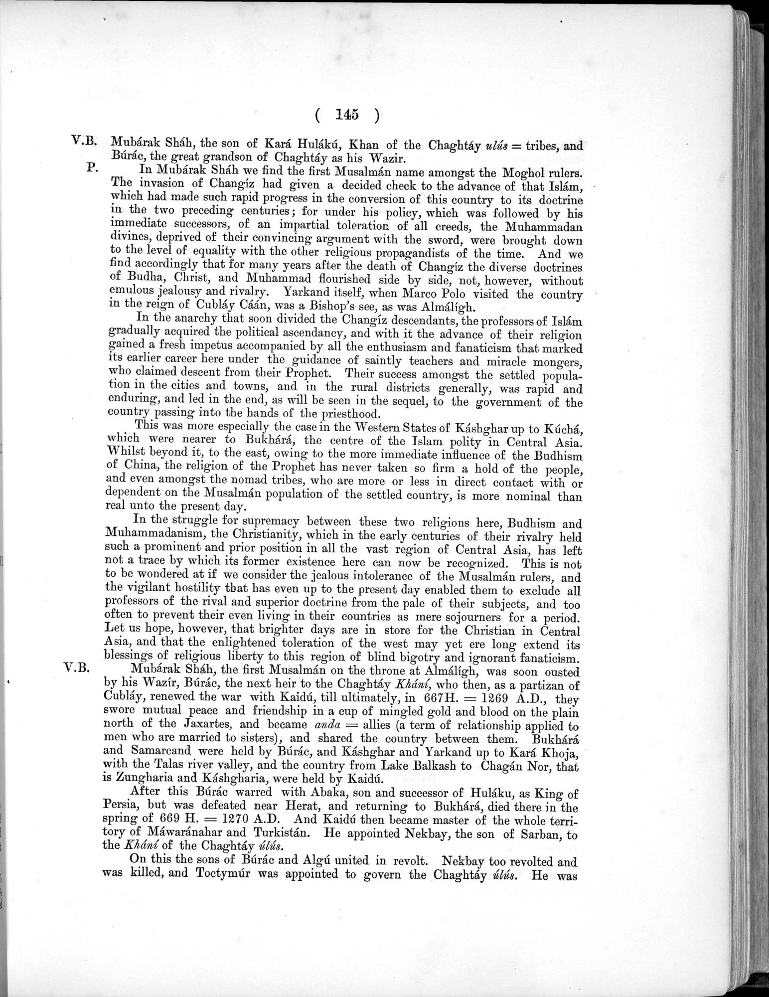 Report of a Mission to Yarkund in 1873 : vol.1 / Page 215 (Grayscale High Resolution Image)