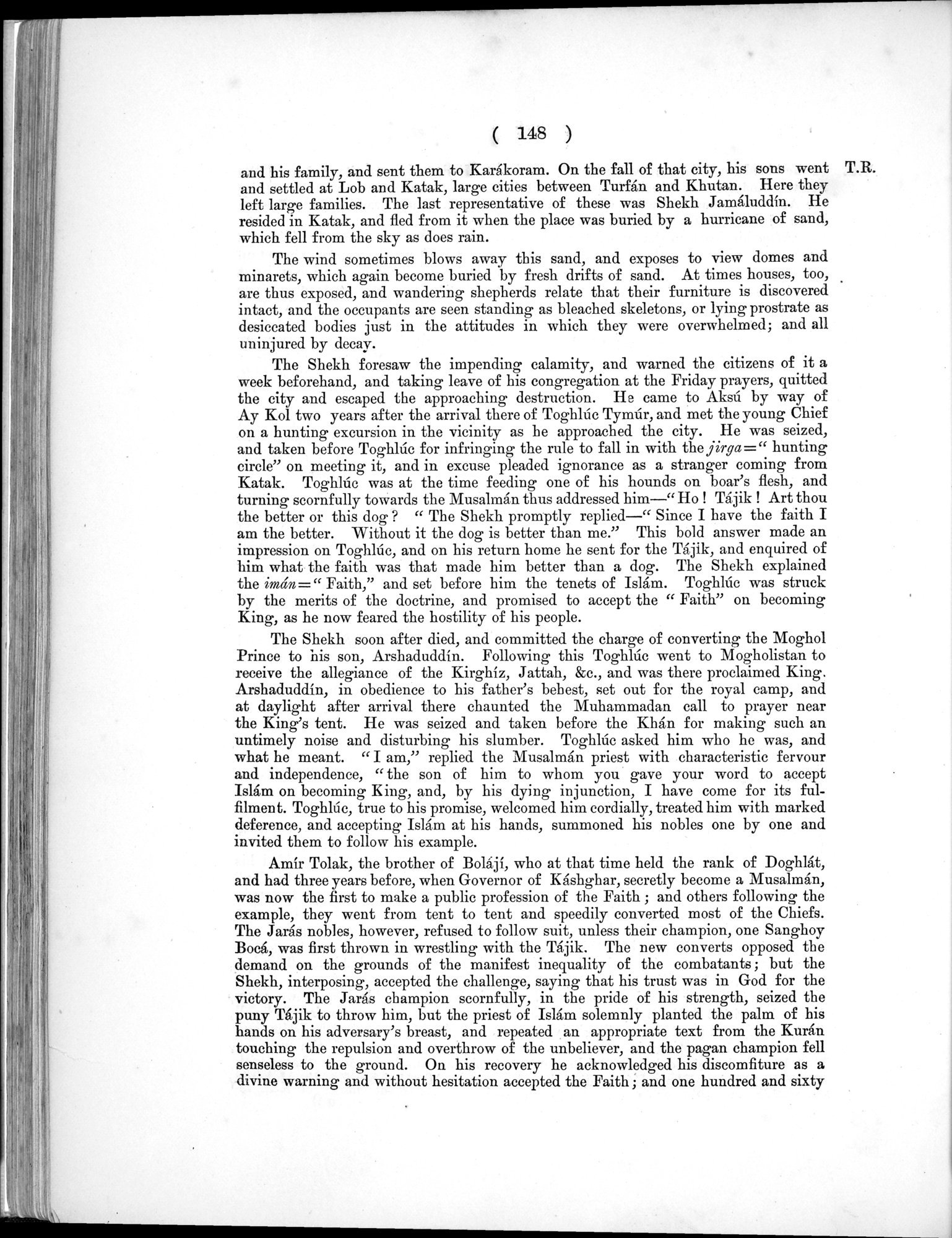 Report of a Mission to Yarkund in 1873 : vol.1 / Page 220 (Grayscale High Resolution Image)