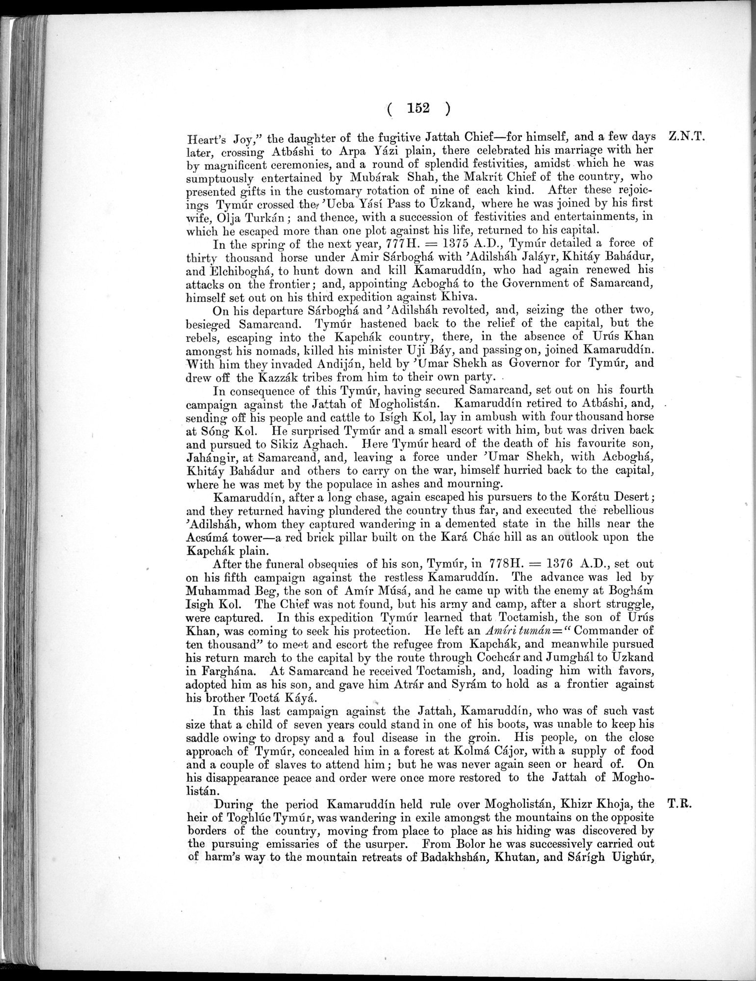 Report of a Mission to Yarkund in 1873 : vol.1 / Page 224 (Grayscale High Resolution Image)