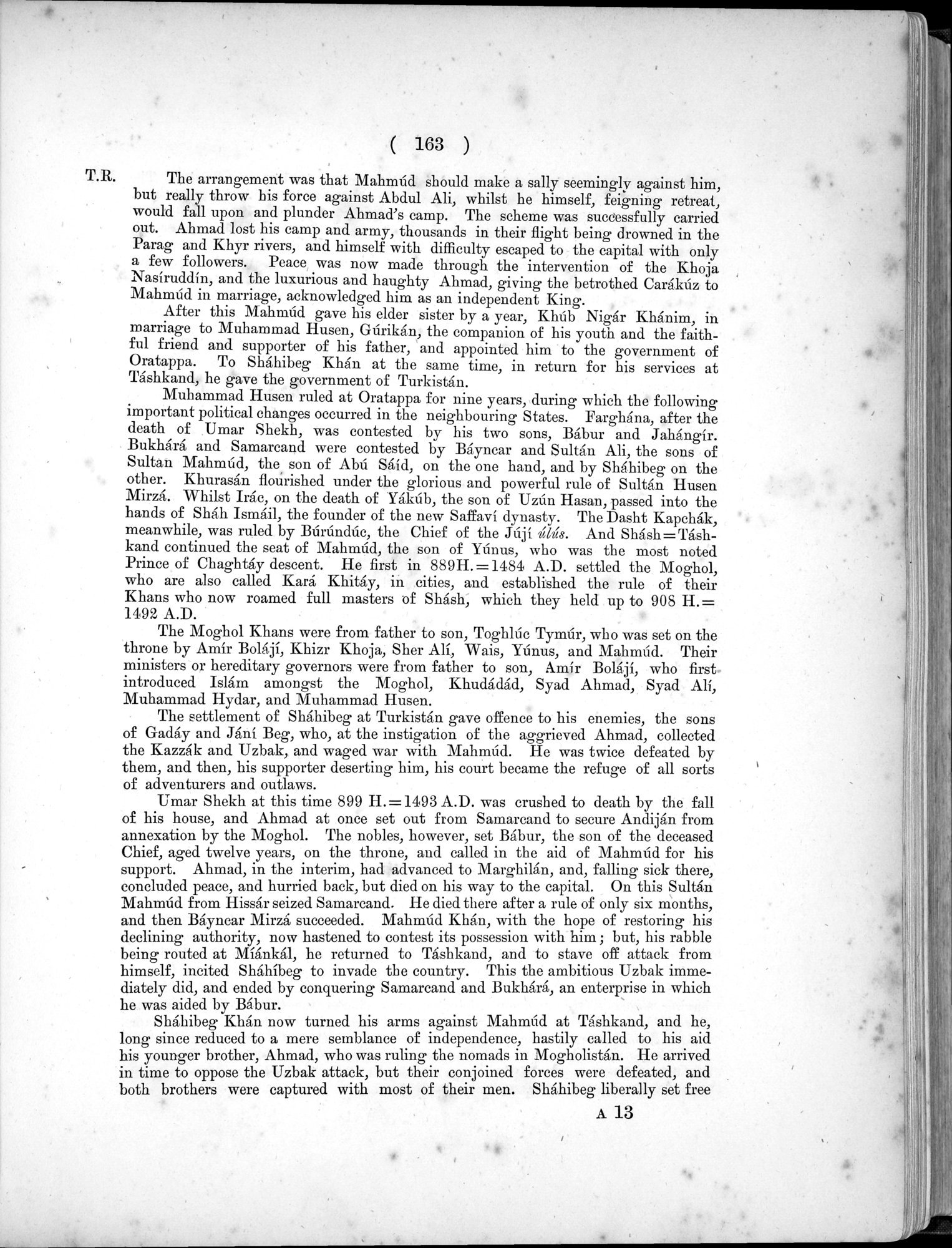 Report of a Mission to Yarkund in 1873 : vol.1 / Page 239 (Grayscale High Resolution Image)