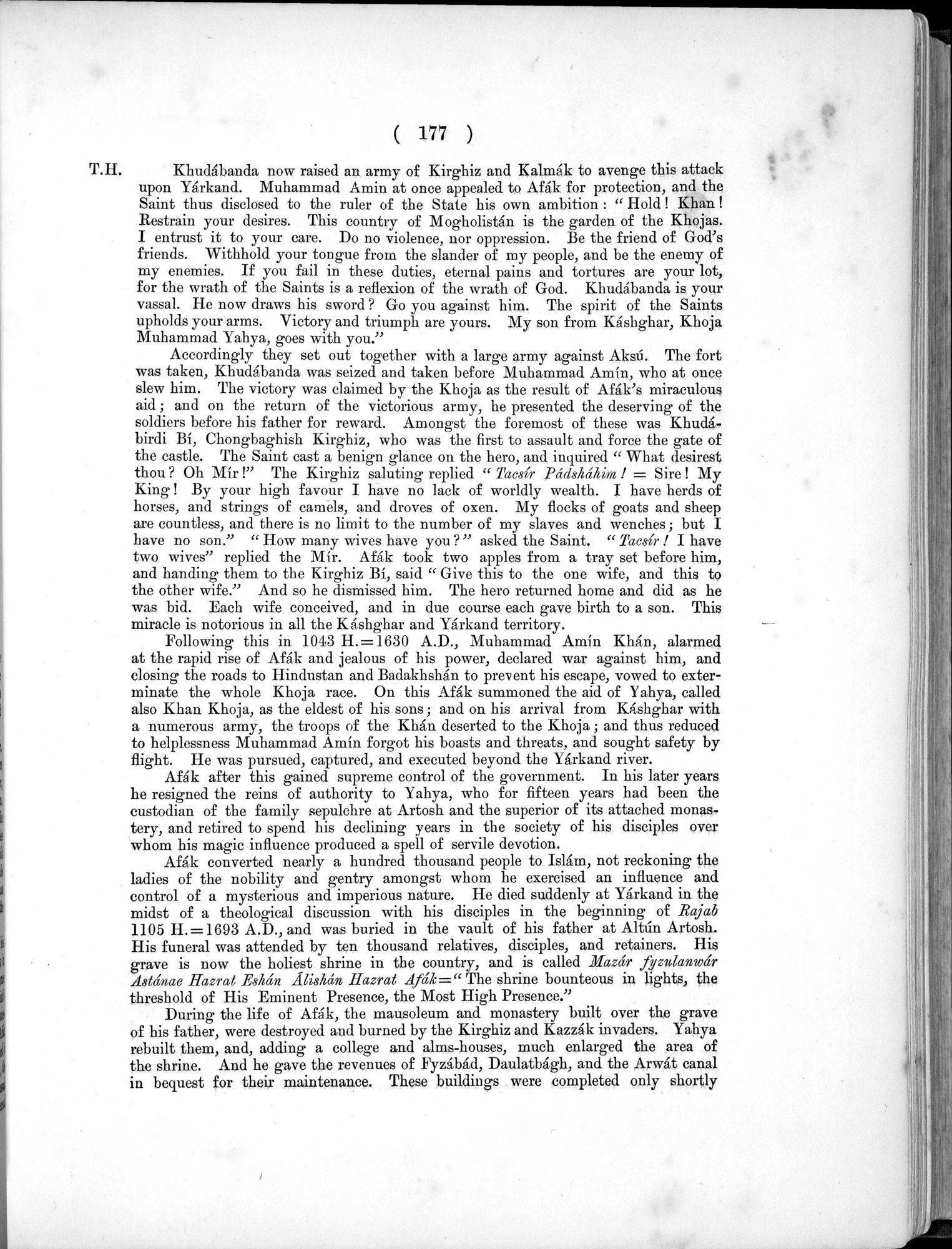 Report of a Mission to Yarkund in 1873 : vol.1 / Page 257 (Grayscale High Resolution Image)