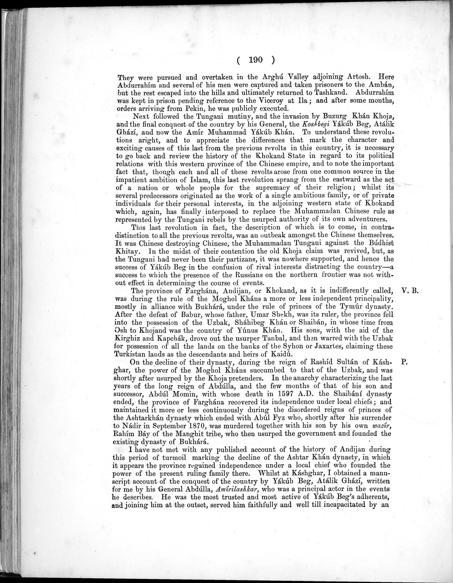 Report of a Mission to Yarkund in 1873 : vol.1 / Page 274 (Grayscale High Resolution Image)
