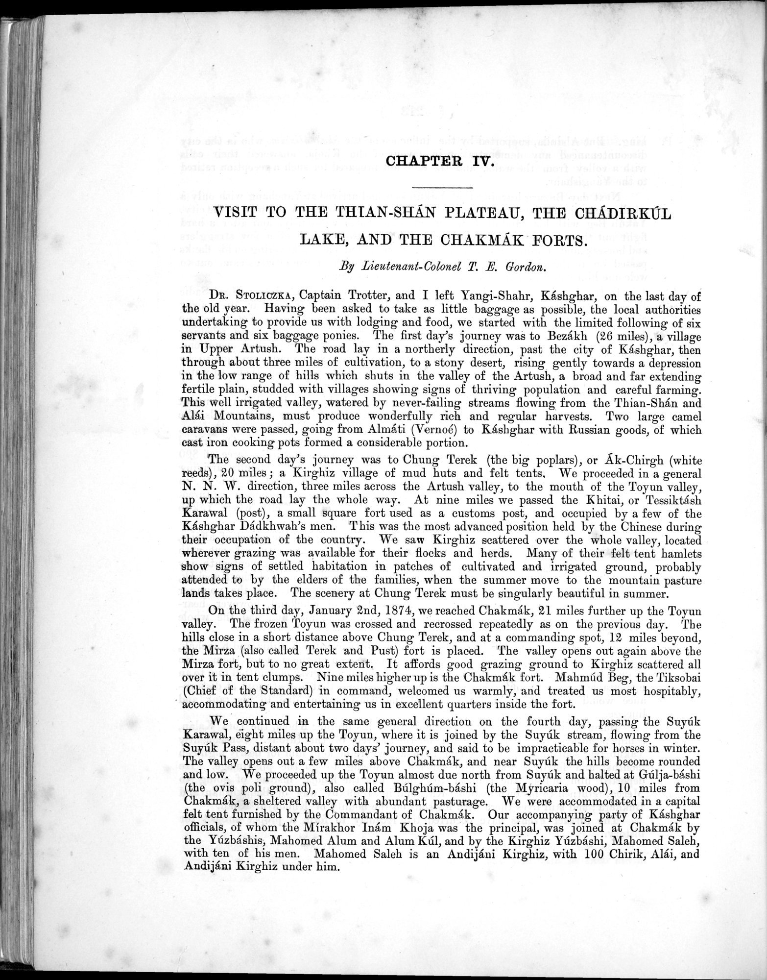 Report of a Mission to Yarkund in 1873 : vol.1 / Page 306 (Grayscale High Resolution Image)