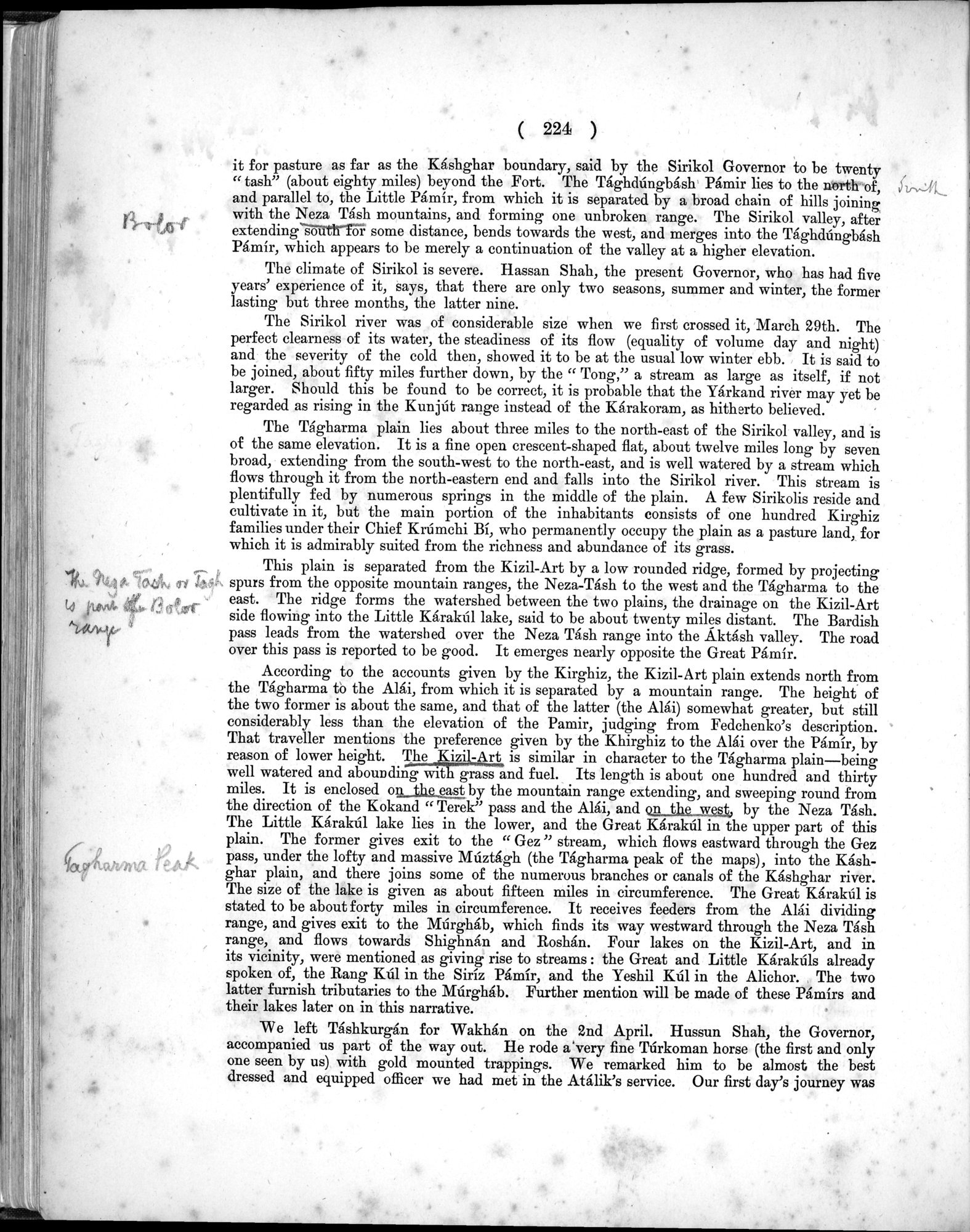 Report of a Mission to Yarkund in 1873 : vol.1 / Page 320 (Grayscale High Resolution Image)
