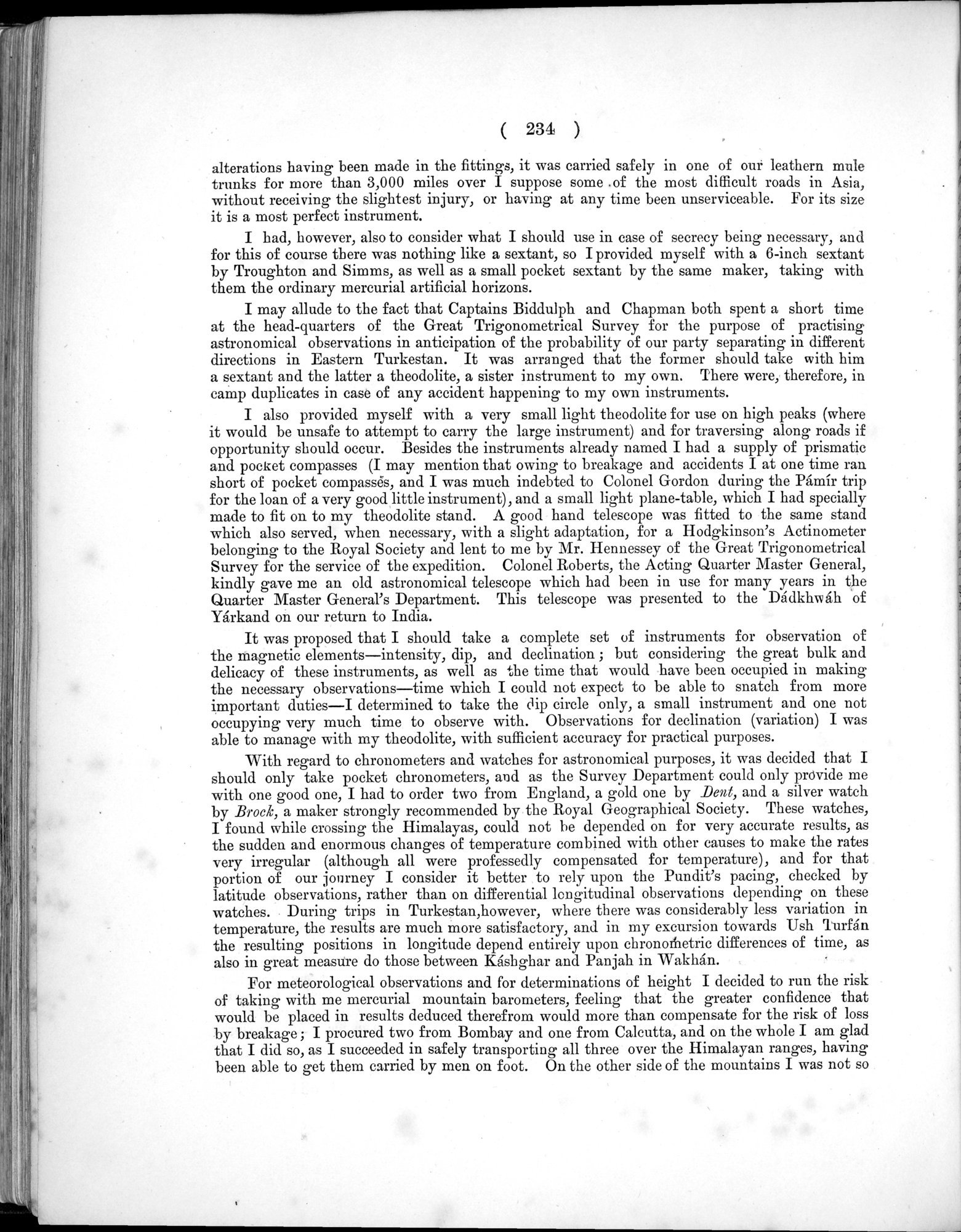 Report of a Mission to Yarkund in 1873 : vol.1 / Page 334 (Grayscale High Resolution Image)