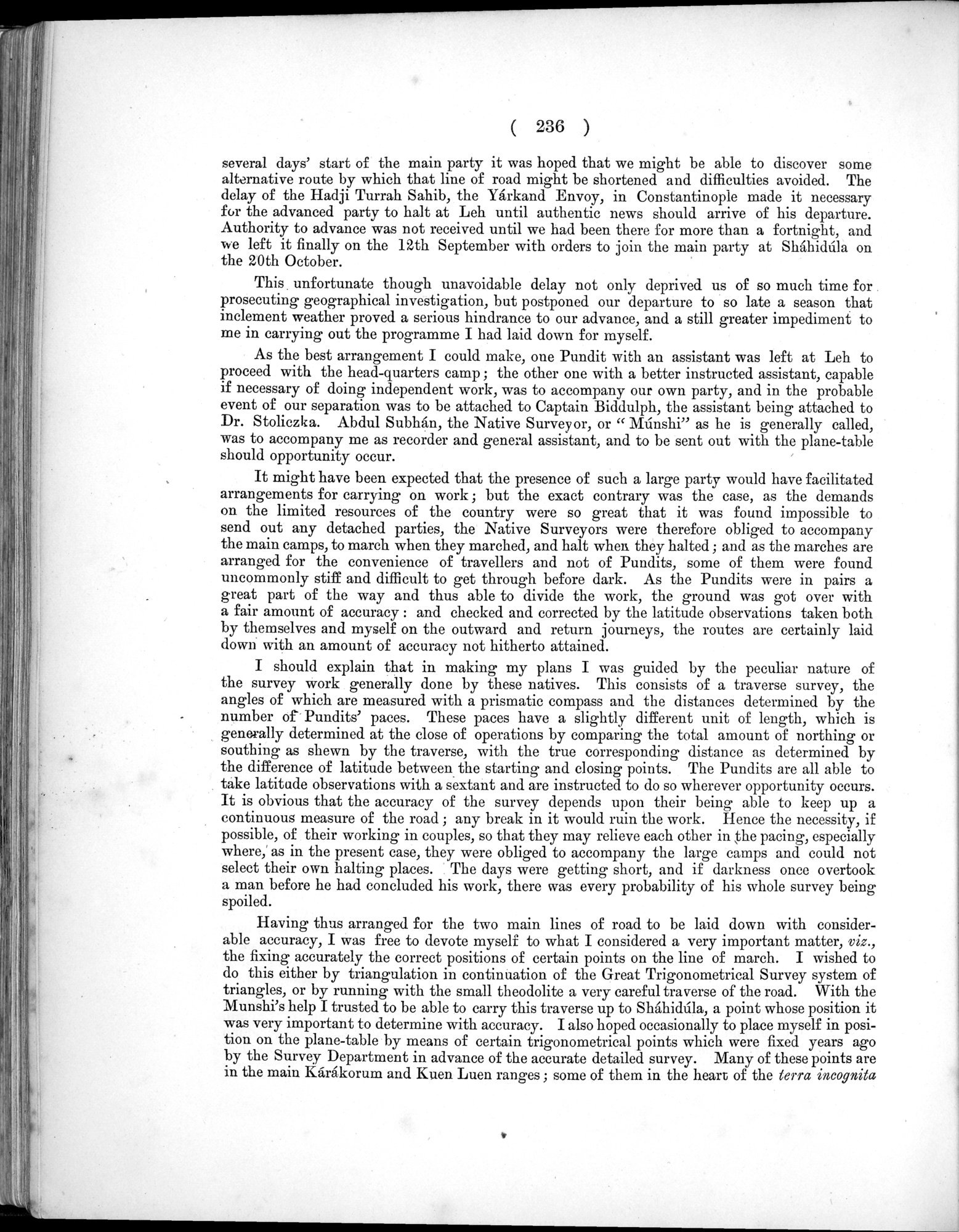 Report of a Mission to Yarkund in 1873 : vol.1 / Page 336 (Grayscale High Resolution Image)