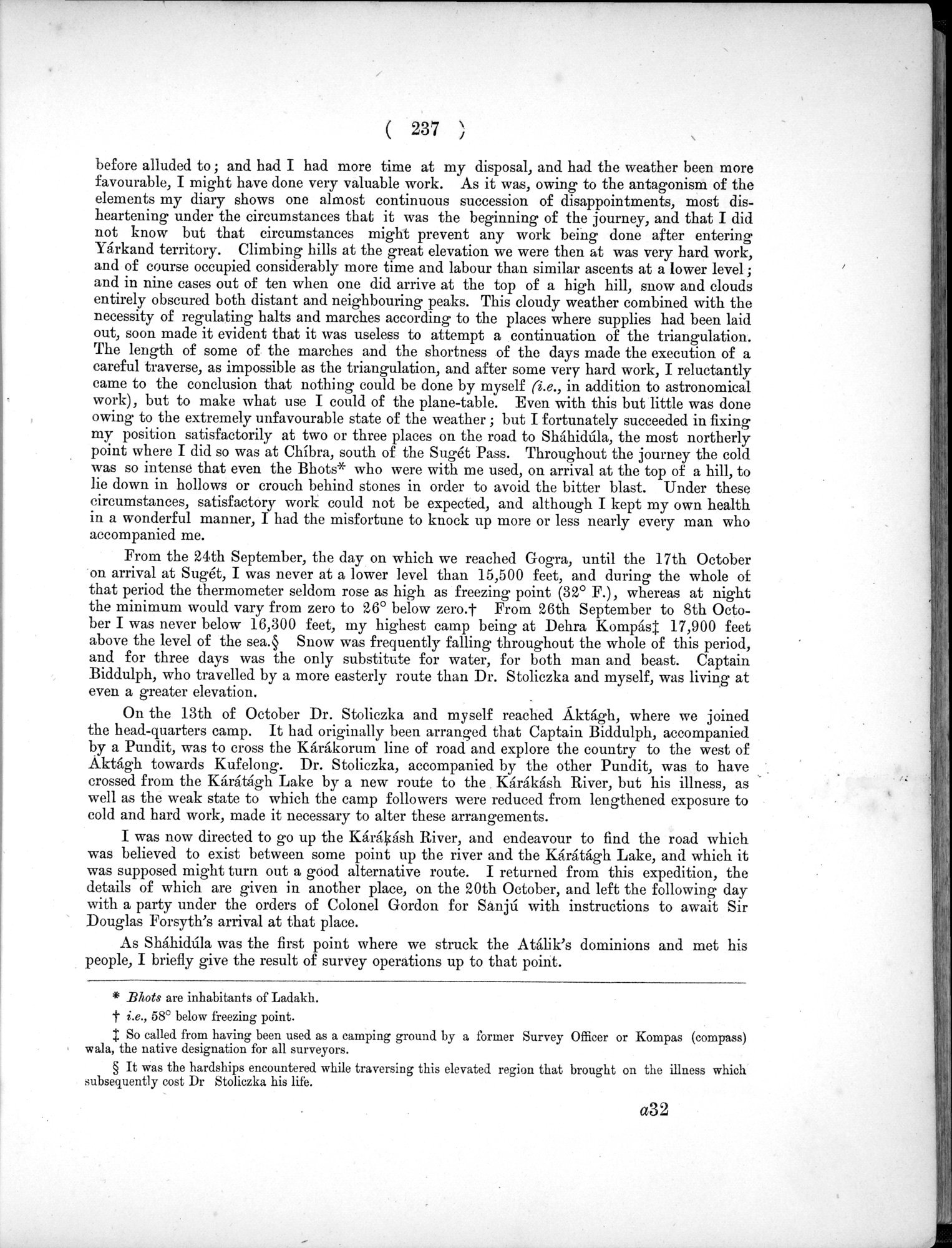 Report of a Mission to Yarkund in 1873 : vol.1 / Page 339 (Grayscale High Resolution Image)