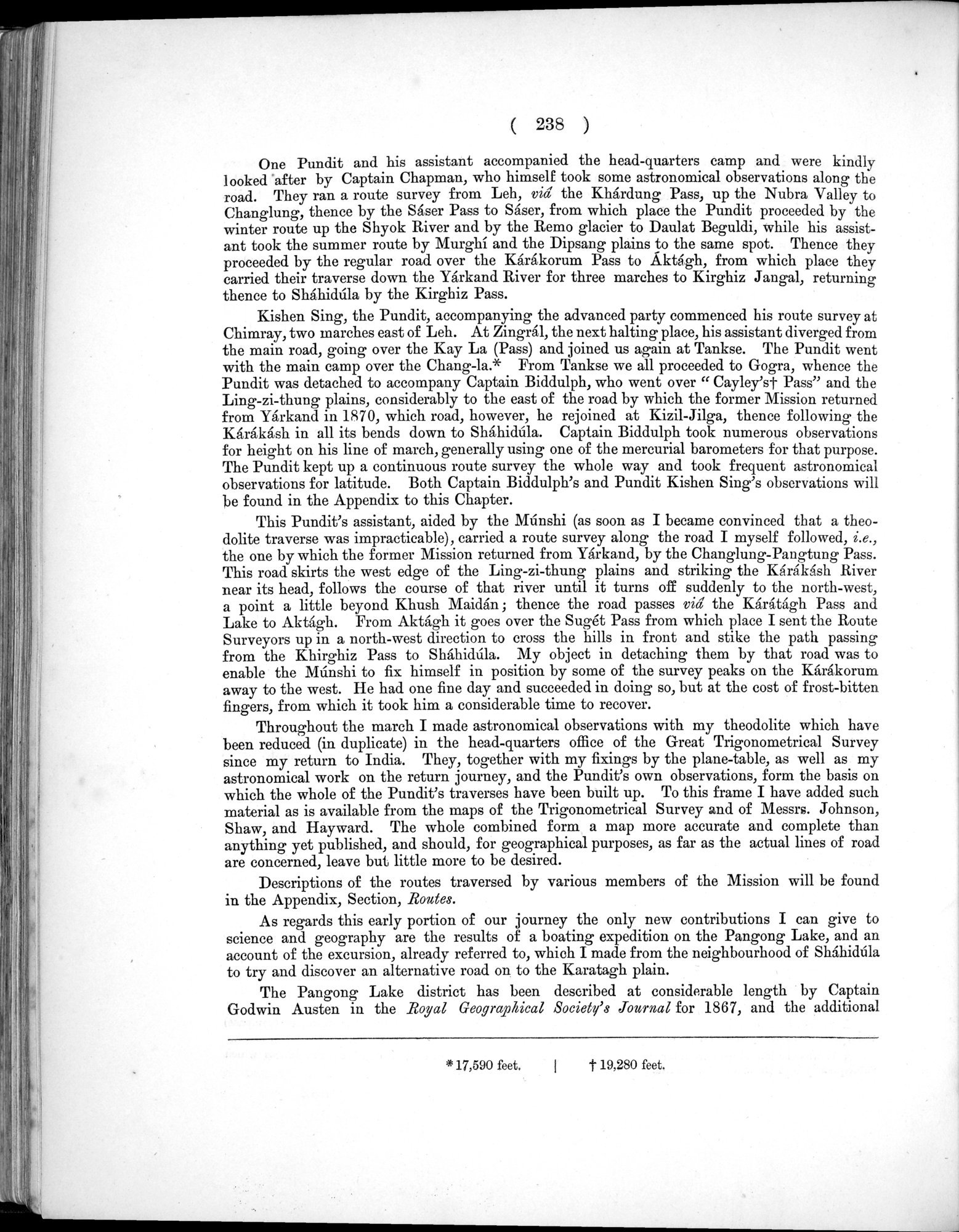 Report of a Mission to Yarkund in 1873 : vol.1 / Page 340 (Grayscale High Resolution Image)