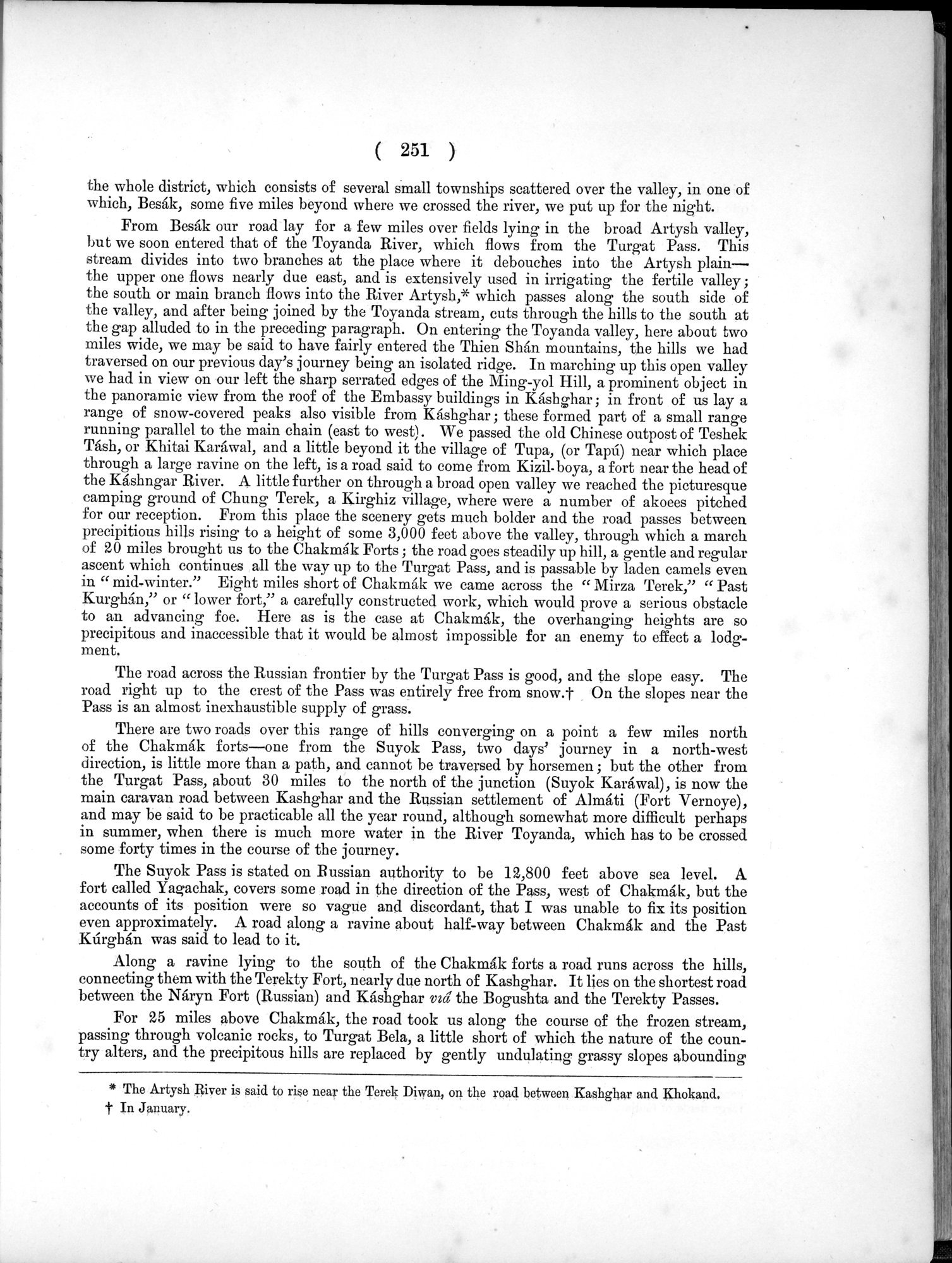 Report of a Mission to Yarkund in 1873 : vol.1 / Page 363 (Grayscale High Resolution Image)
