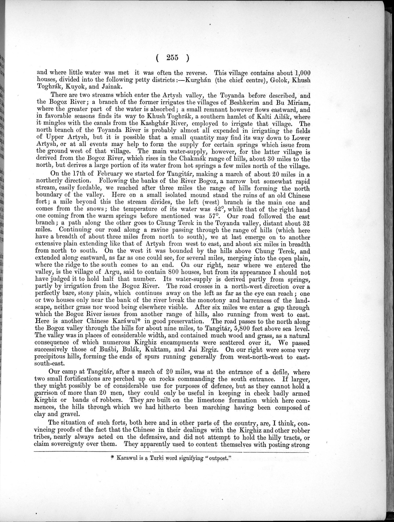 Report of a Mission to Yarkund in 1873 : vol.1 / Page 369 (Grayscale High Resolution Image)