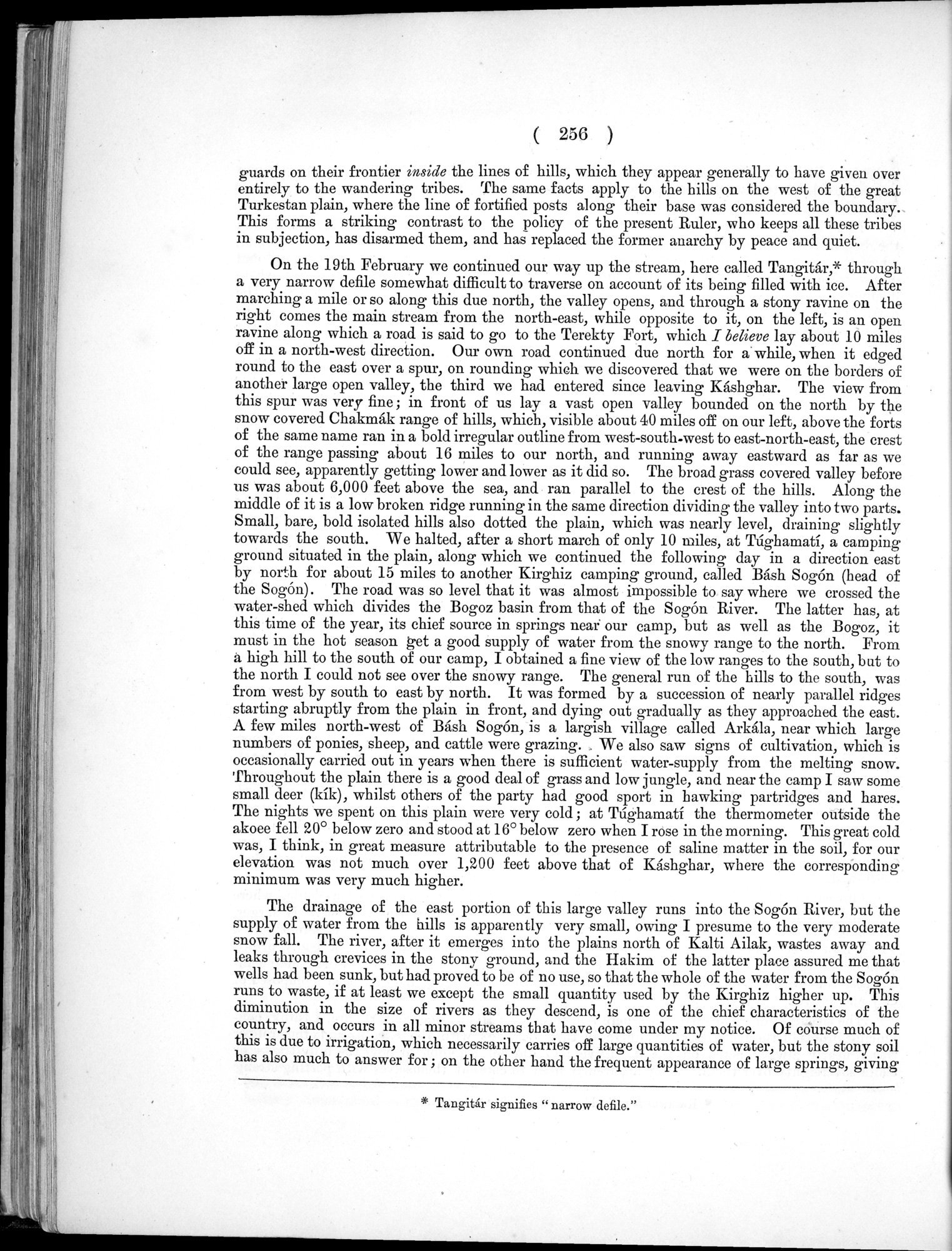 Report of a Mission to Yarkund in 1873 : vol.1 / Page 370 (Grayscale High Resolution Image)