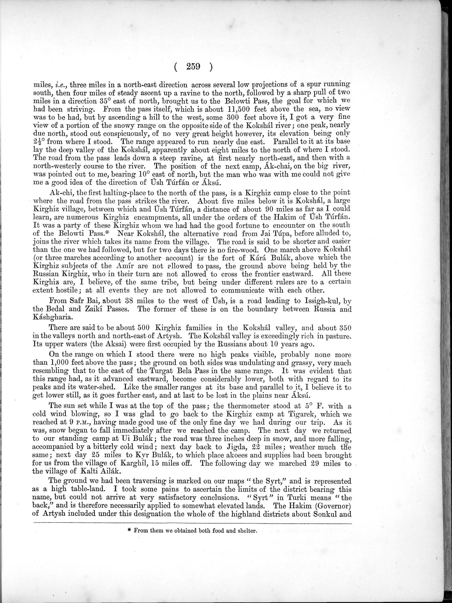 Report of a Mission to Yarkund in 1873 : vol.1 / Page 373 (Grayscale High Resolution Image)