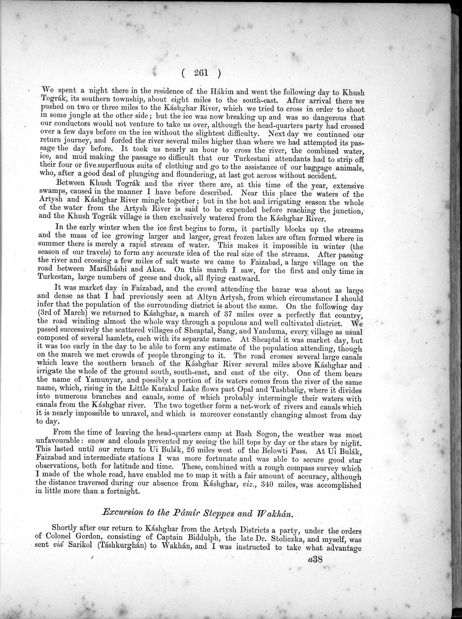 Report of a Mission to Yarkund in 1873 : vol.1 / Page 377 (Grayscale High Resolution Image)