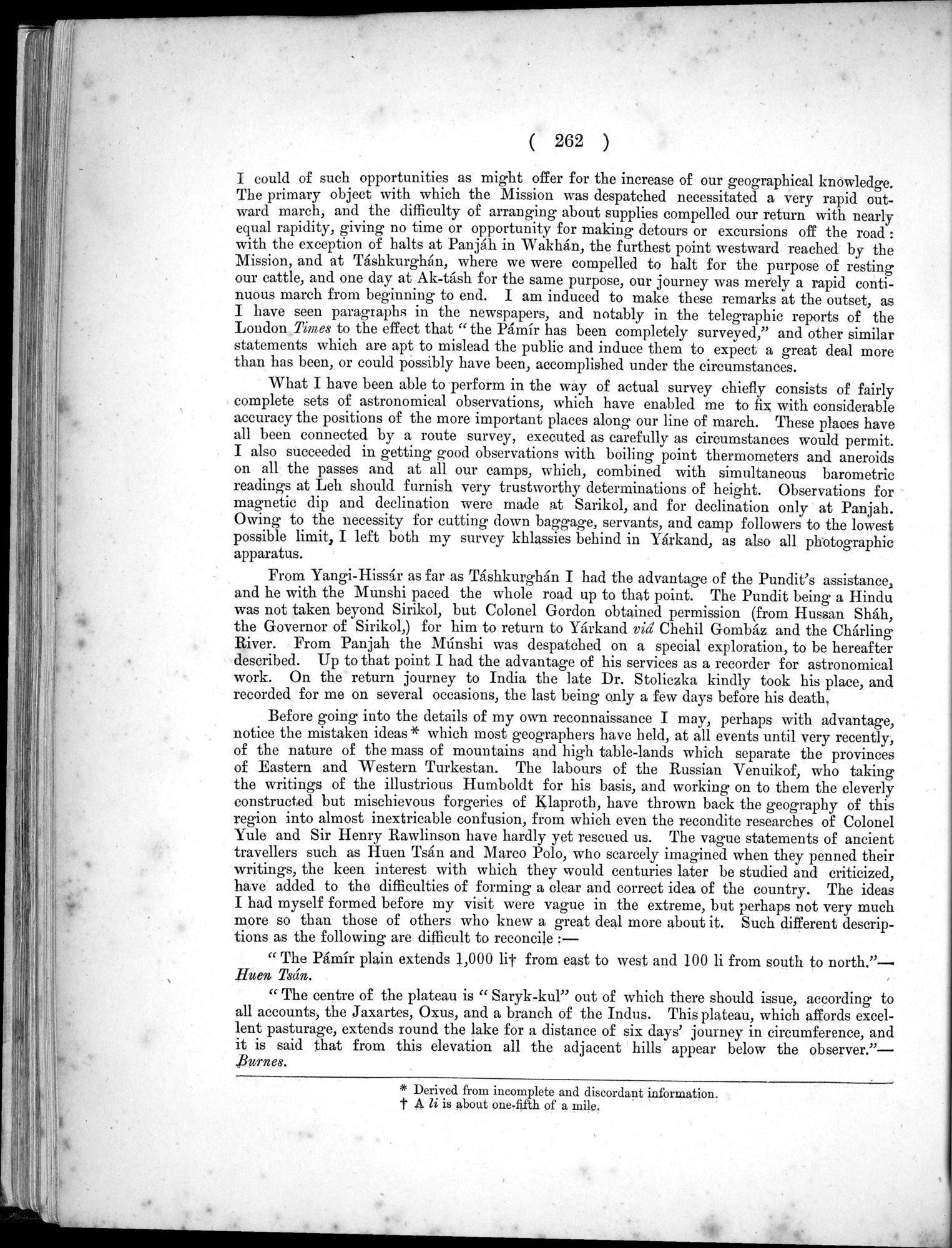 Report of a Mission to Yarkund in 1873 : vol.1 / Page 378 (Grayscale High Resolution Image)