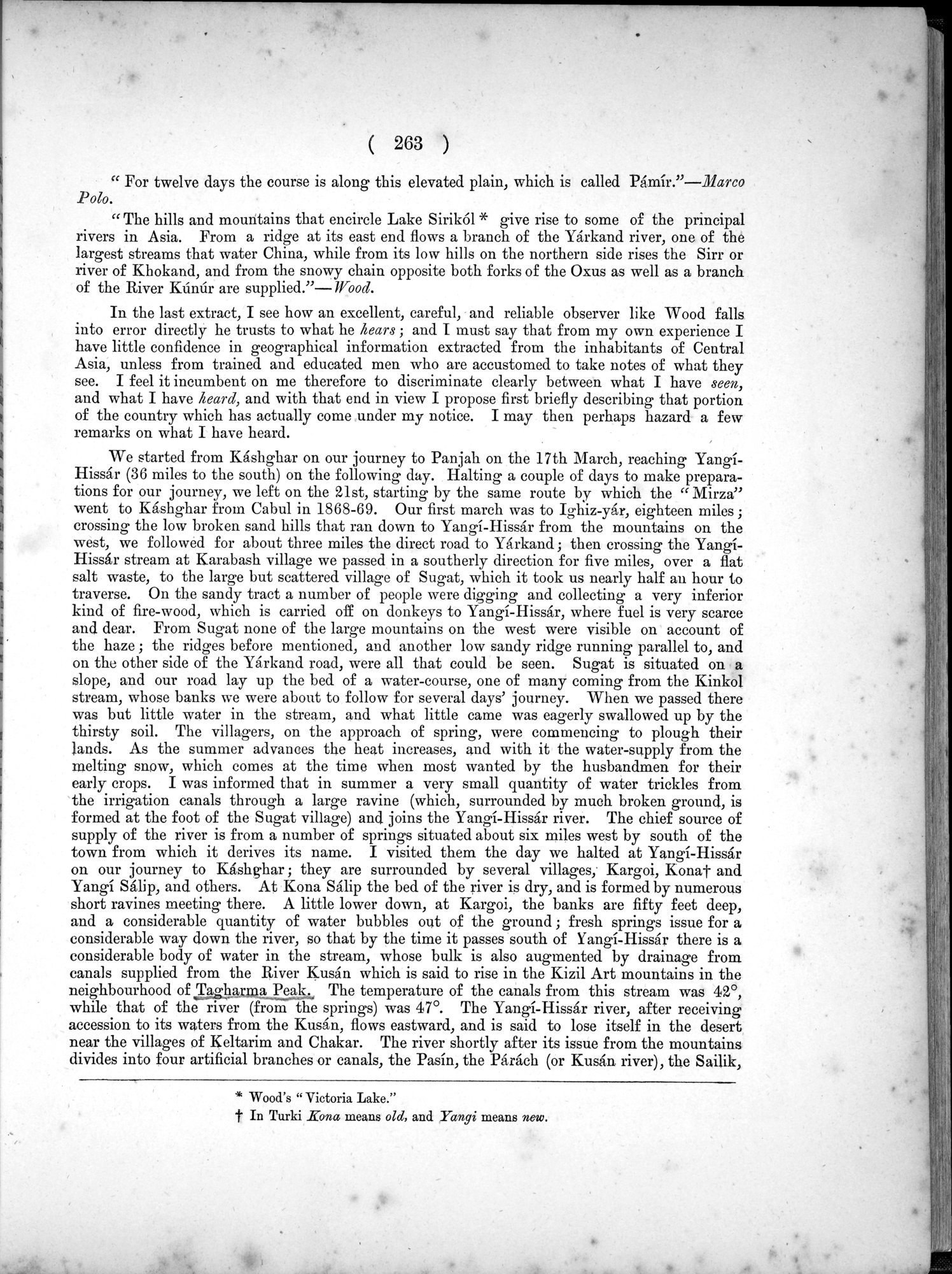 Report of a Mission to Yarkund in 1873 : vol.1 / Page 379 (Grayscale High Resolution Image)