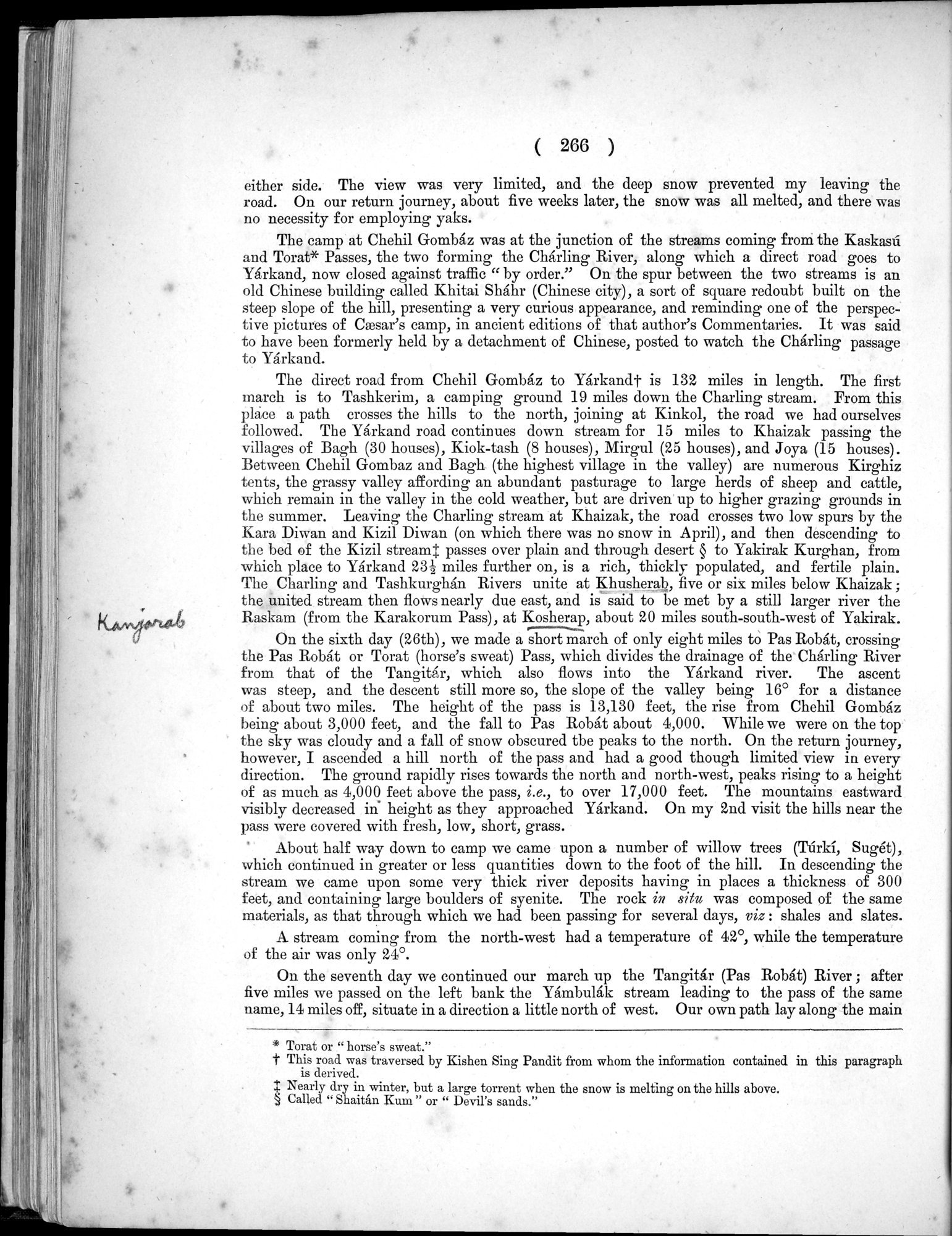 Report of a Mission to Yarkund in 1873 : vol.1 / Page 384 (Grayscale High Resolution Image)