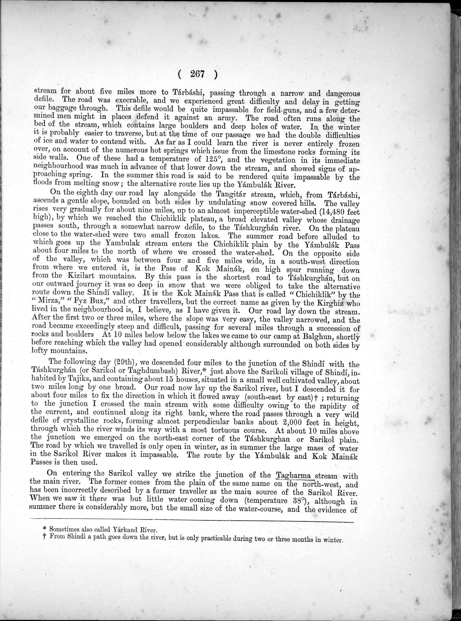 Report of a Mission to Yarkund in 1873 : vol.1 / Page 385 (Grayscale High Resolution Image)