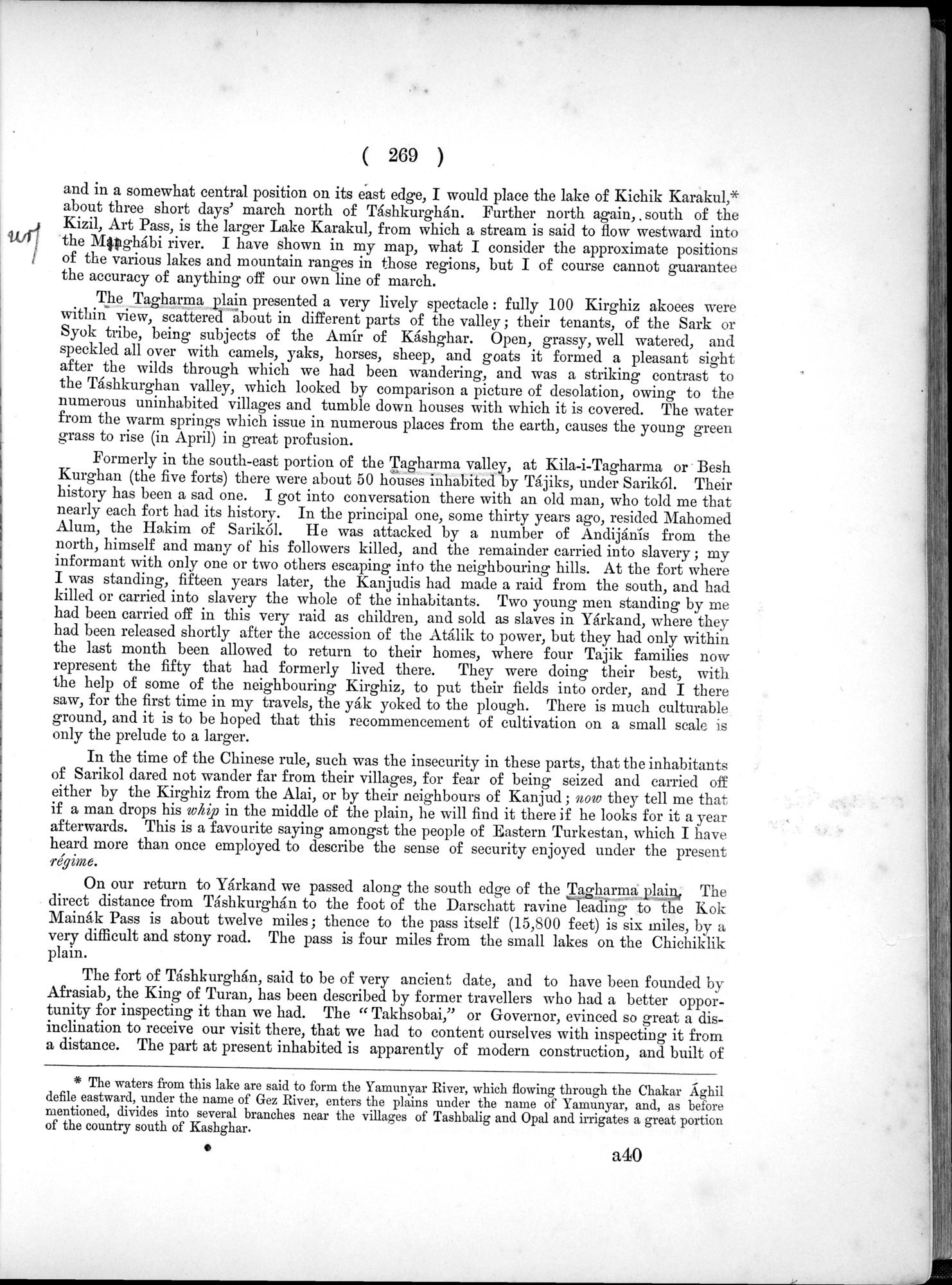 Report of a Mission to Yarkund in 1873 : vol.1 / Page 387 (Grayscale High Resolution Image)