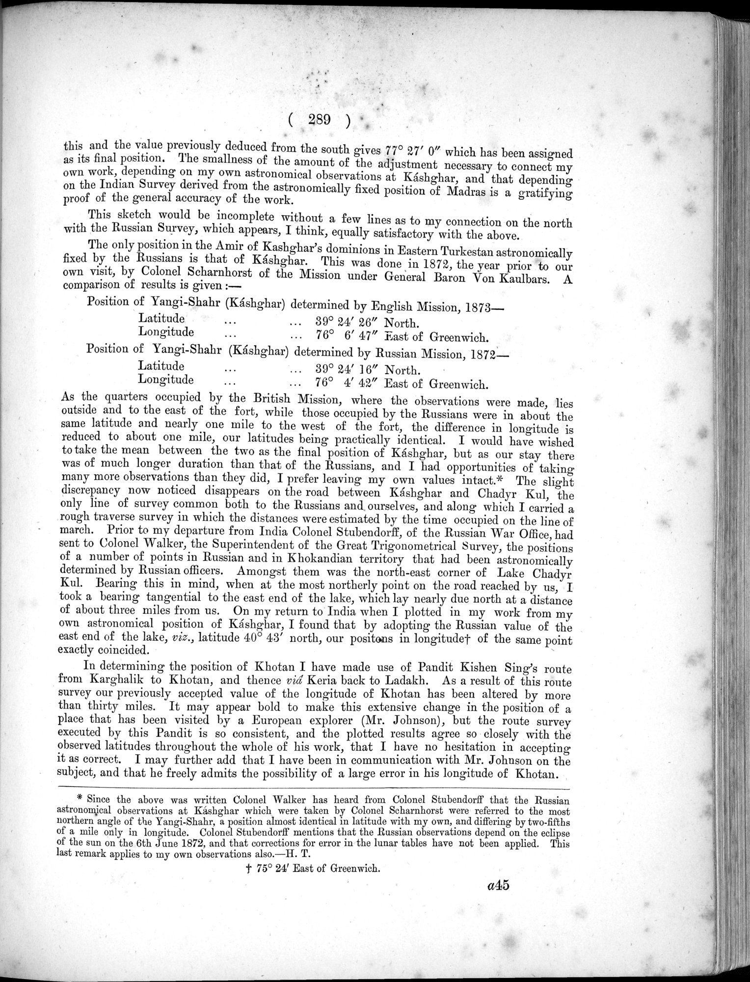 Report of a Mission to Yarkund in 1873 : vol.1 / Page 415 (Grayscale High Resolution Image)