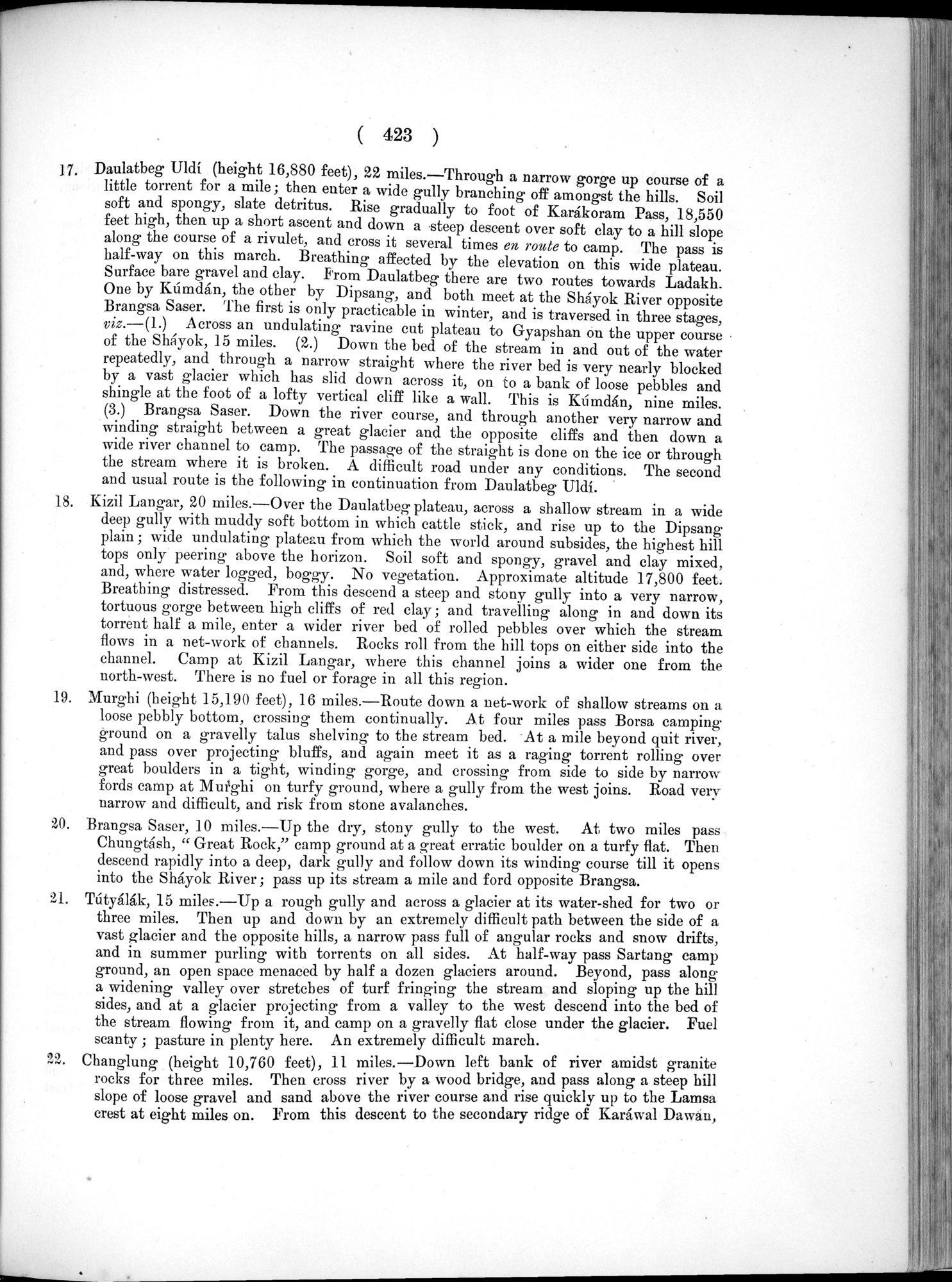 Report of a Mission to Yarkund in 1873 : vol.1 / Page 557 (Grayscale High Resolution Image)