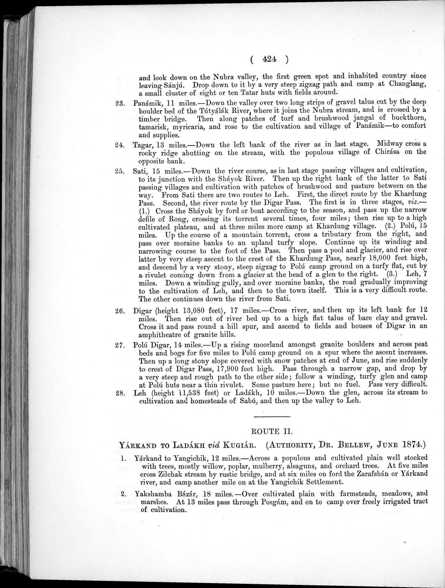 Report of a Mission to Yarkund in 1873 : vol.1 / Page 558 (Grayscale High Resolution Image)