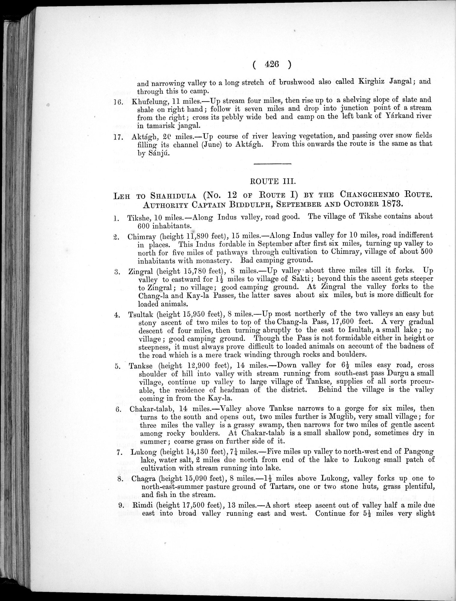 Report of a Mission to Yarkund in 1873 : vol.1 / Page 560 (Grayscale High Resolution Image)