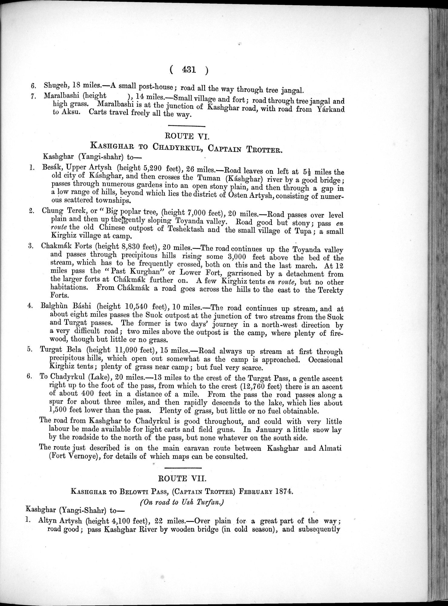 Report of a Mission to Yarkund in 1873 : vol.1 / Page 565 (Grayscale High Resolution Image)