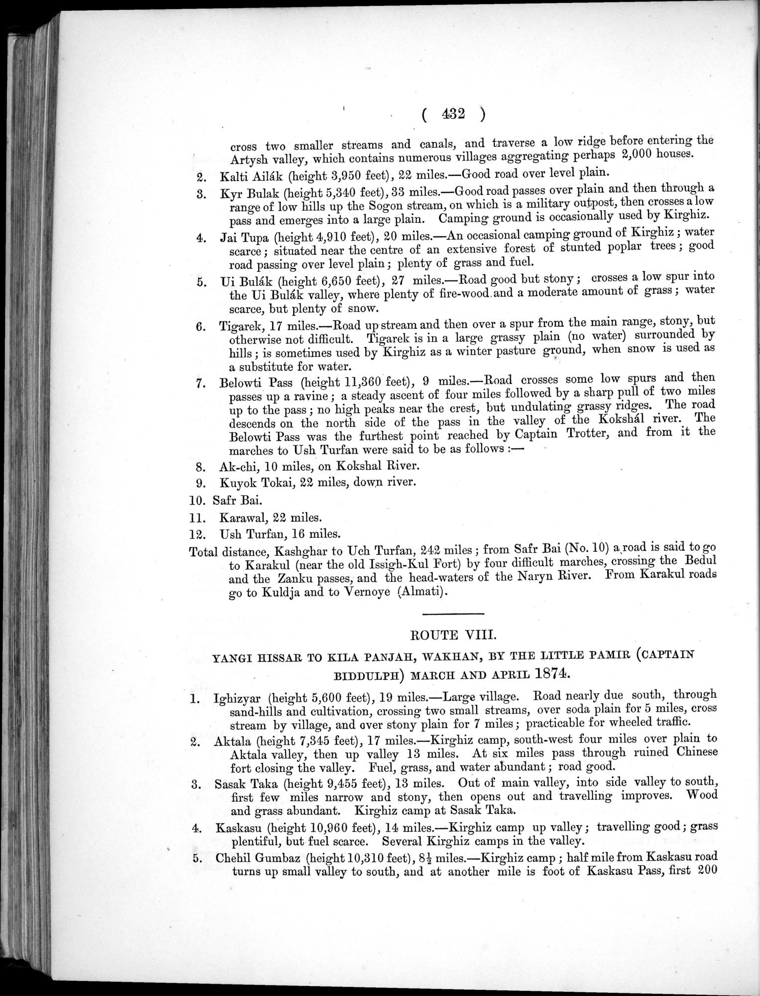 Report of a Mission to Yarkund in 1873 : vol.1 / Page 566 (Grayscale High Resolution Image)