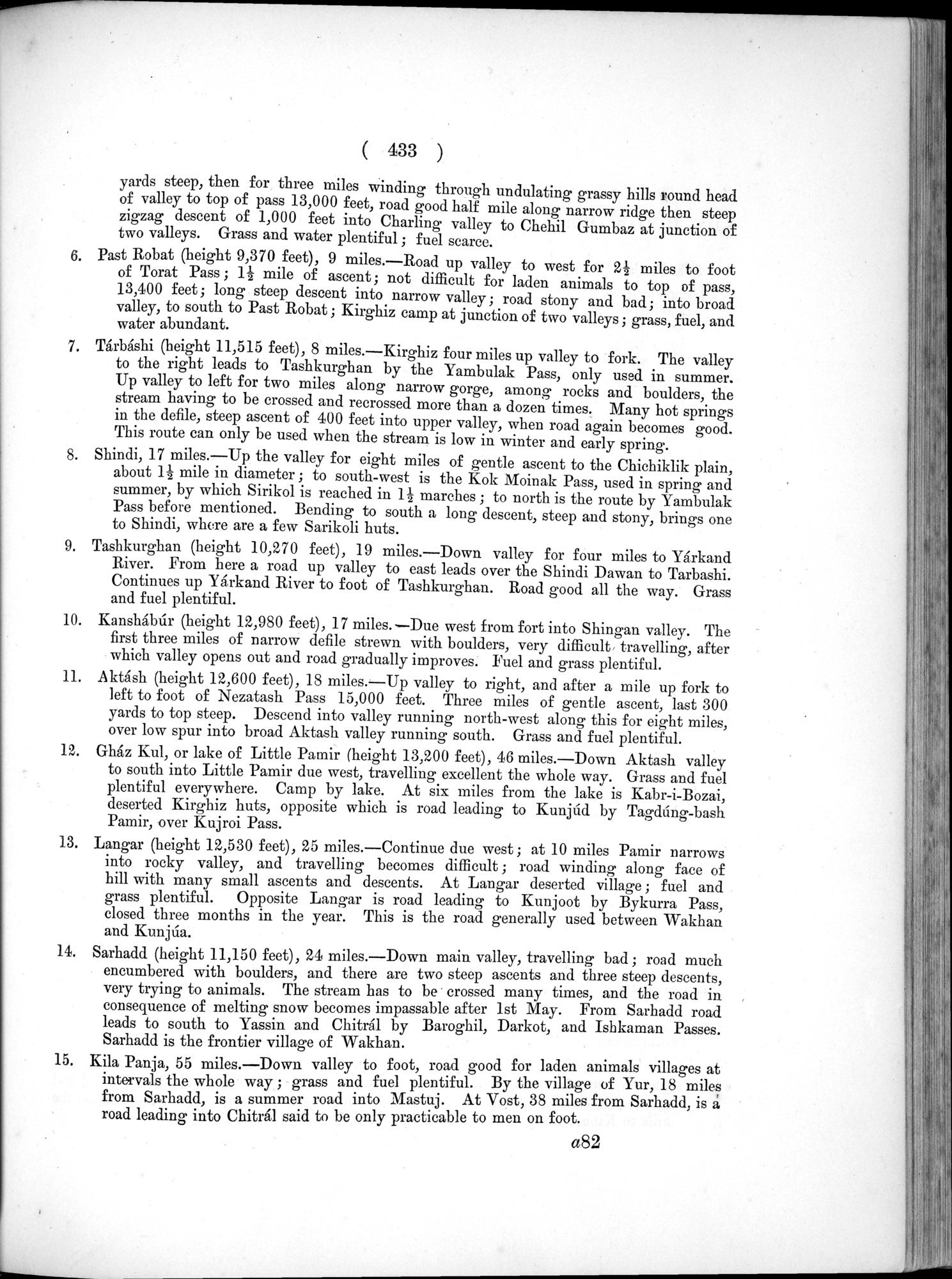 Report of a Mission to Yarkund in 1873 : vol.1 / Page 567 (Grayscale High Resolution Image)