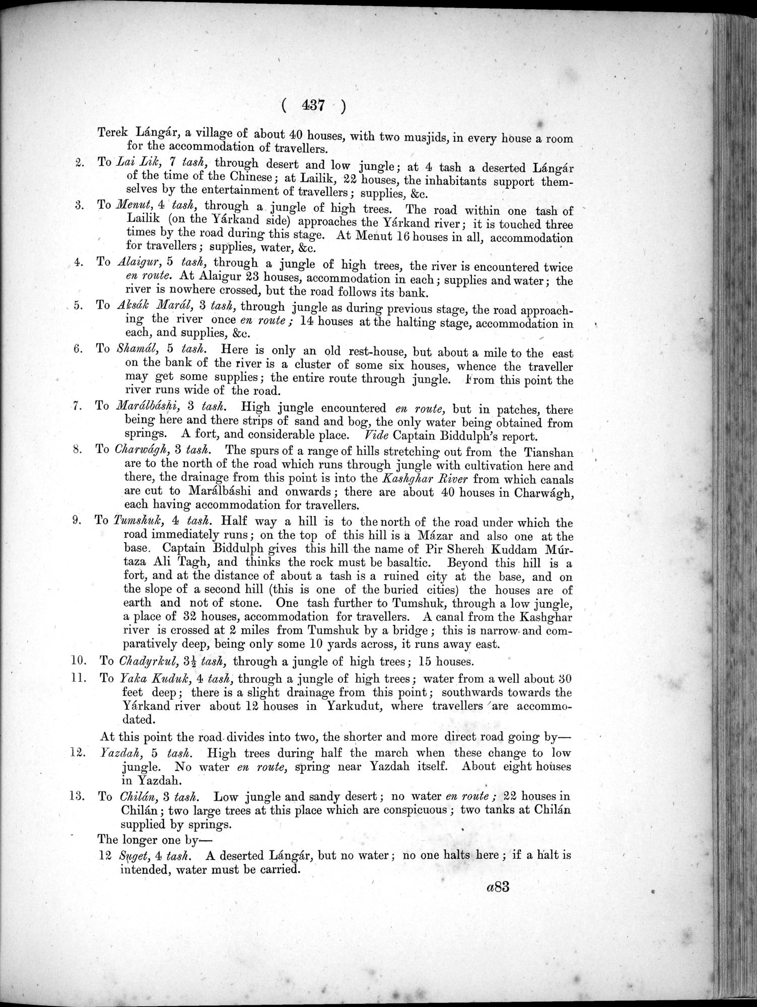 Report of a Mission to Yarkund in 1873 : vol.1 / Page 571 (Grayscale High Resolution Image)
