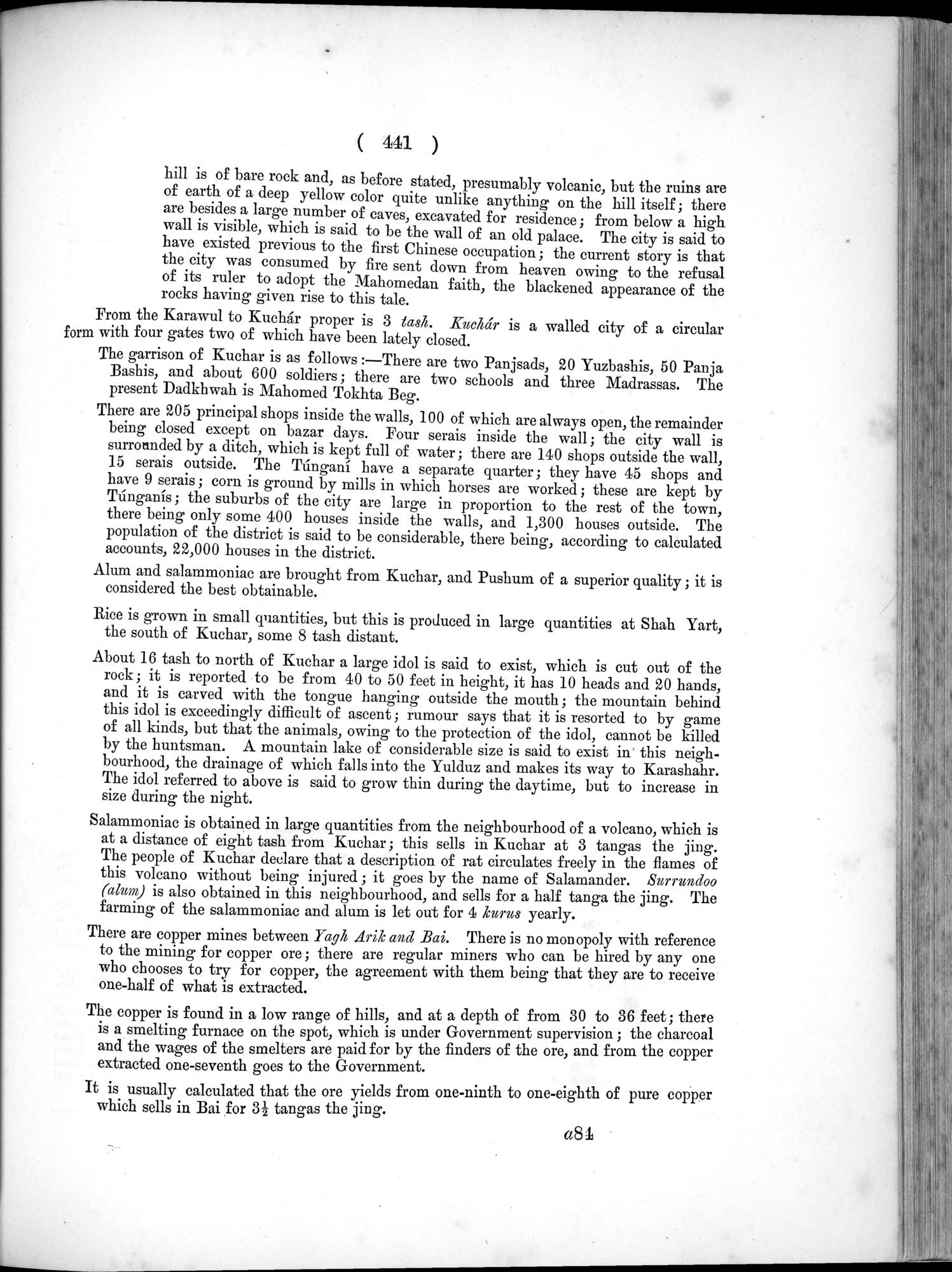Report of a Mission to Yarkund in 1873 : vol.1 / Page 575 (Grayscale High Resolution Image)