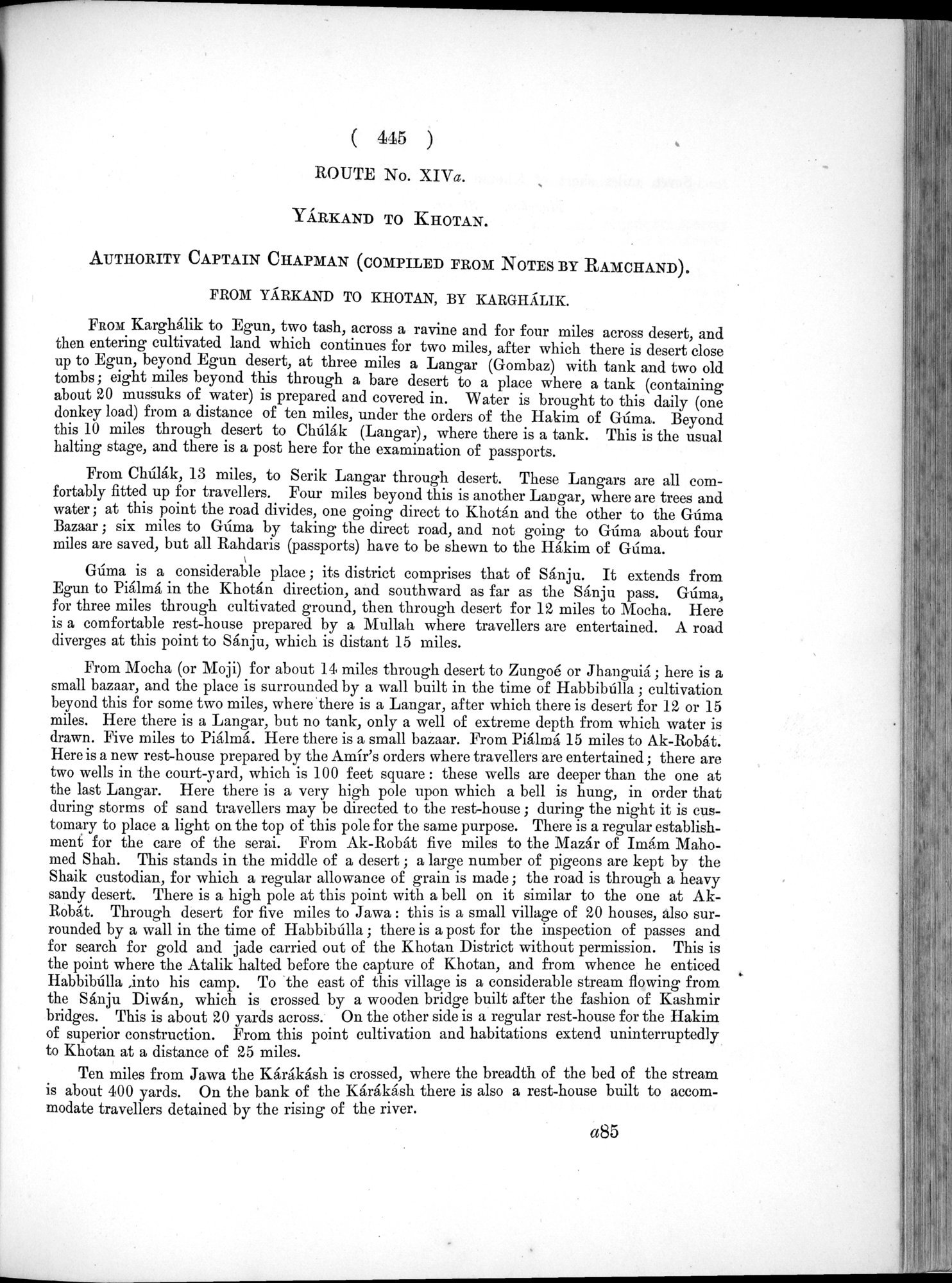 Report of a Mission to Yarkund in 1873 : vol.1 / Page 579 (Grayscale High Resolution Image)
