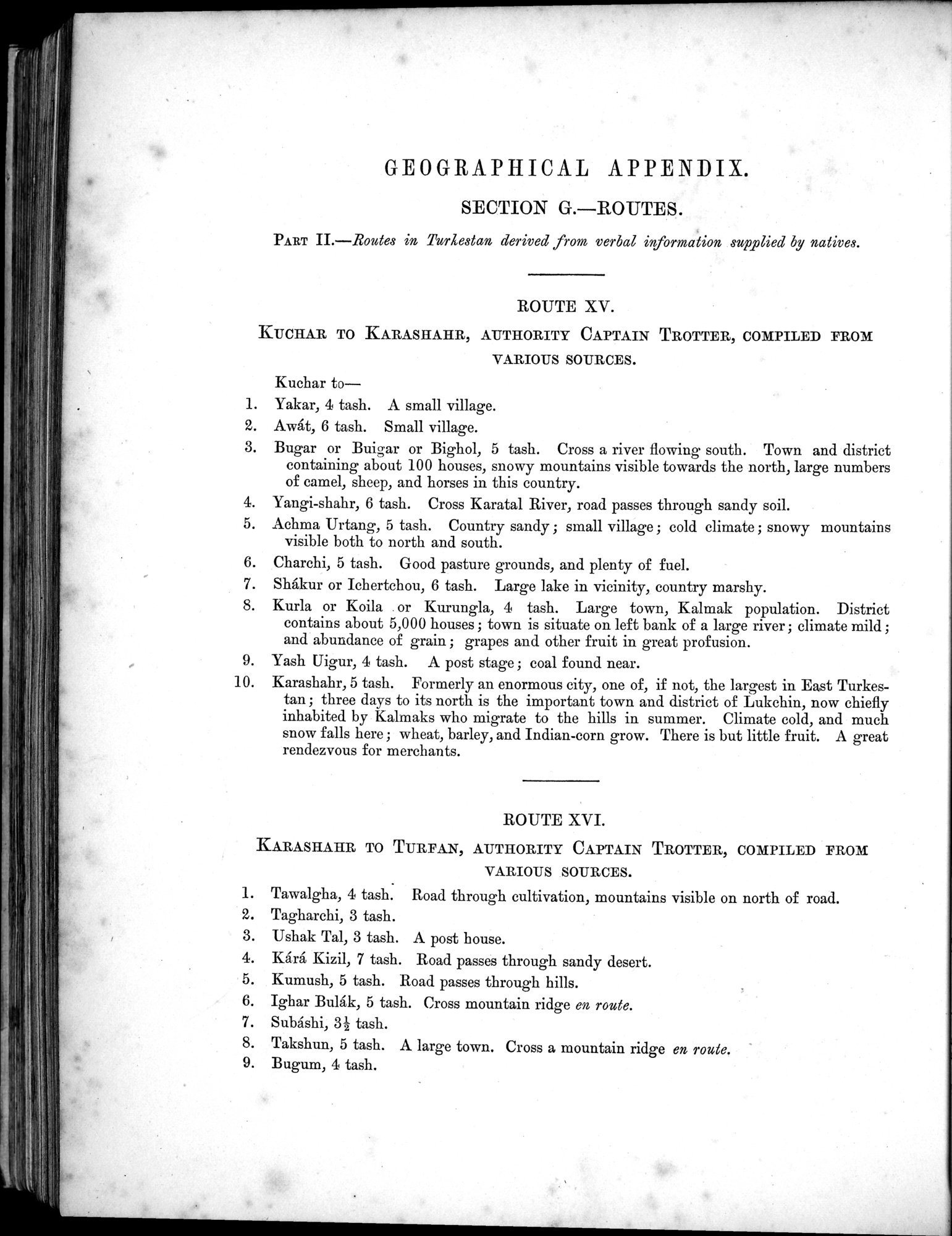 Report of a Mission to Yarkund in 1873 : vol.1 / Page 586 (Grayscale High Resolution Image)