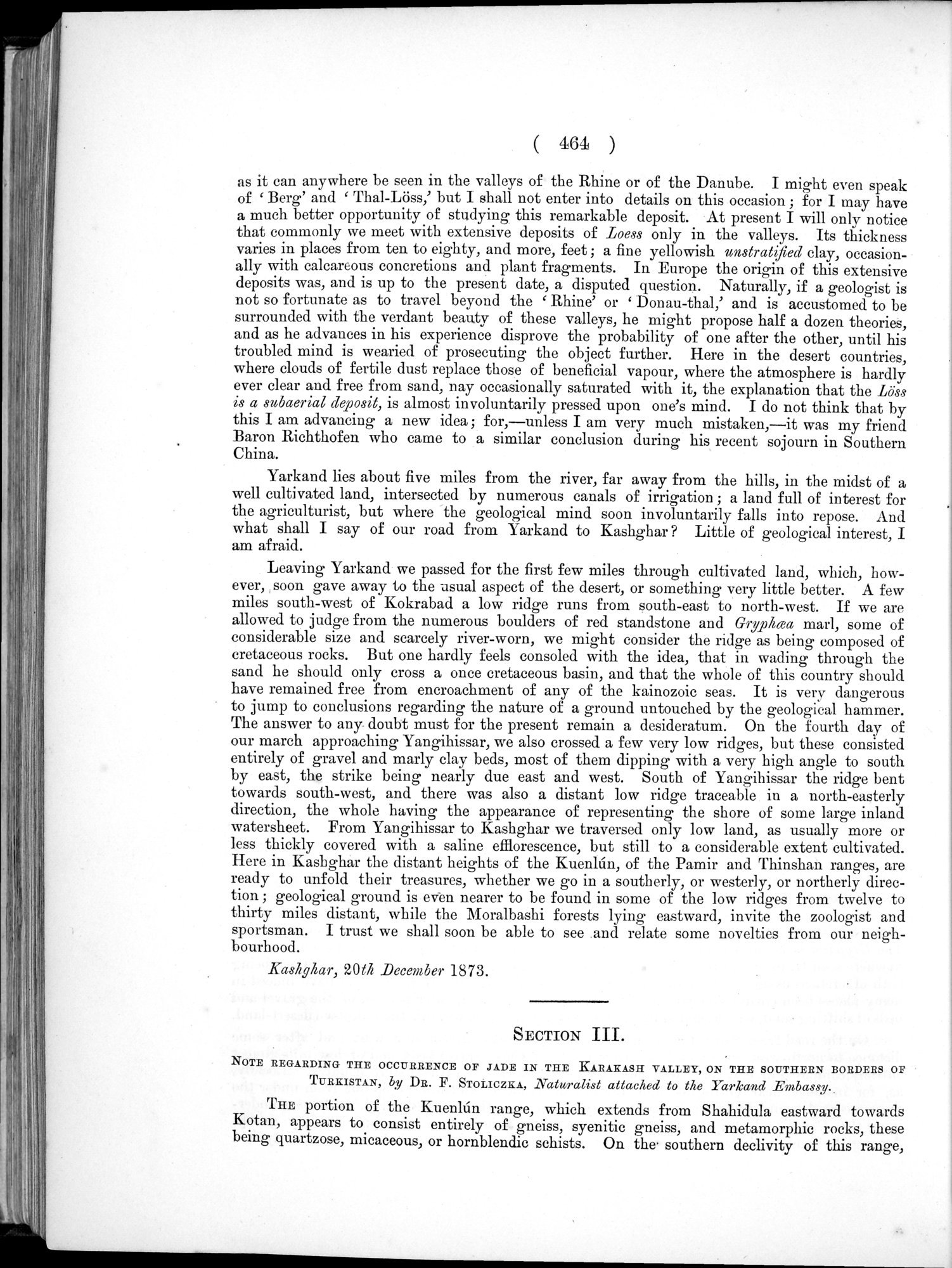Report of a Mission to Yarkund in 1873 : vol.1 / Page 598 (Grayscale High Resolution Image)
