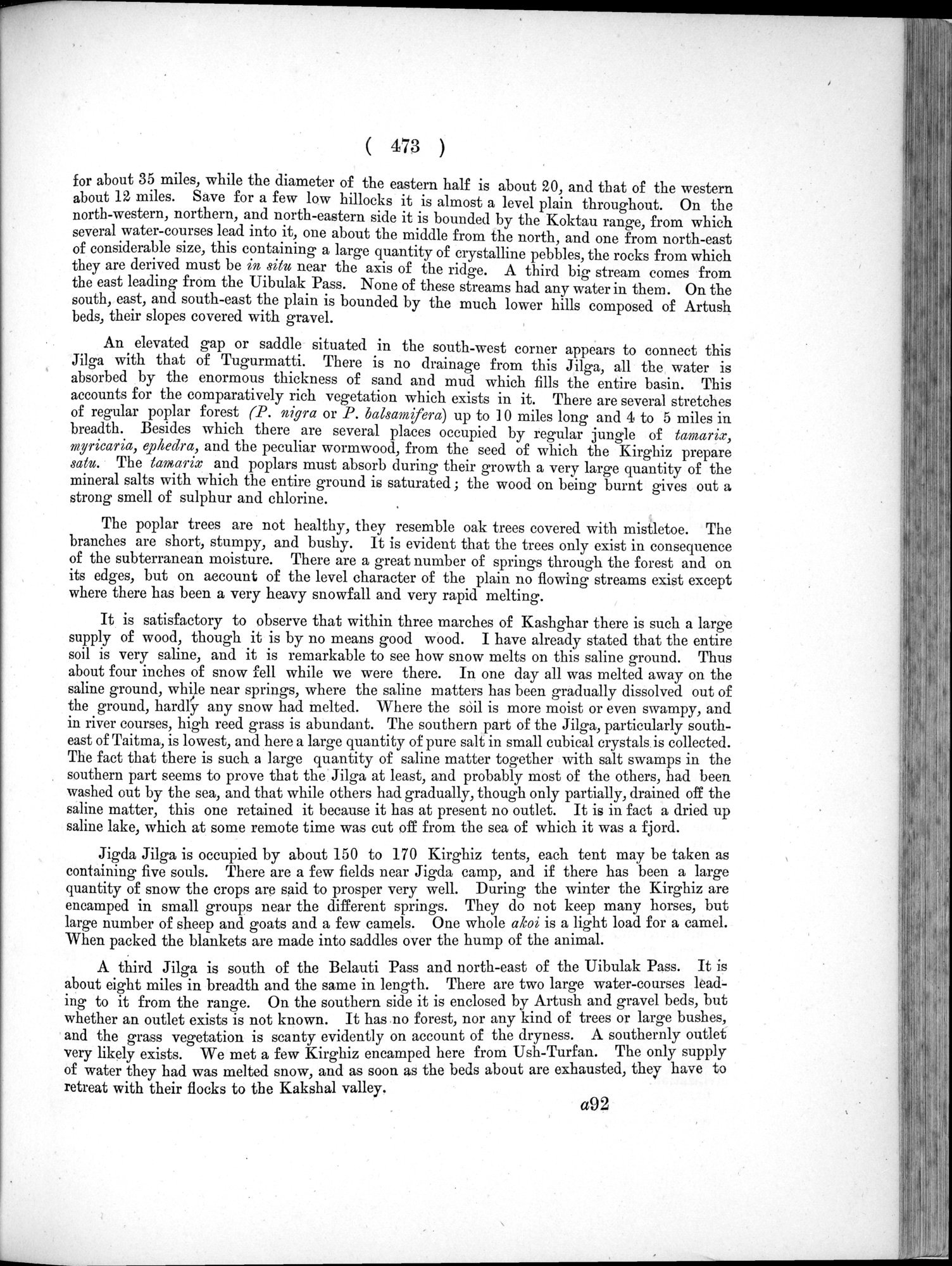 Report of a Mission to Yarkund in 1873 : vol.1 / Page 607 (Grayscale High Resolution Image)